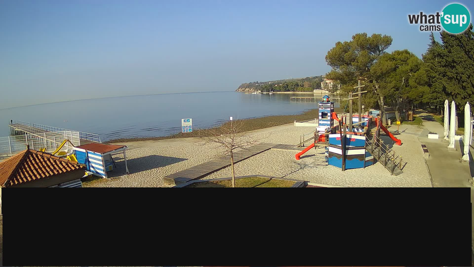 Live webcam Ankarano – Adria Ankaran Hotel & Resort – Slovenia