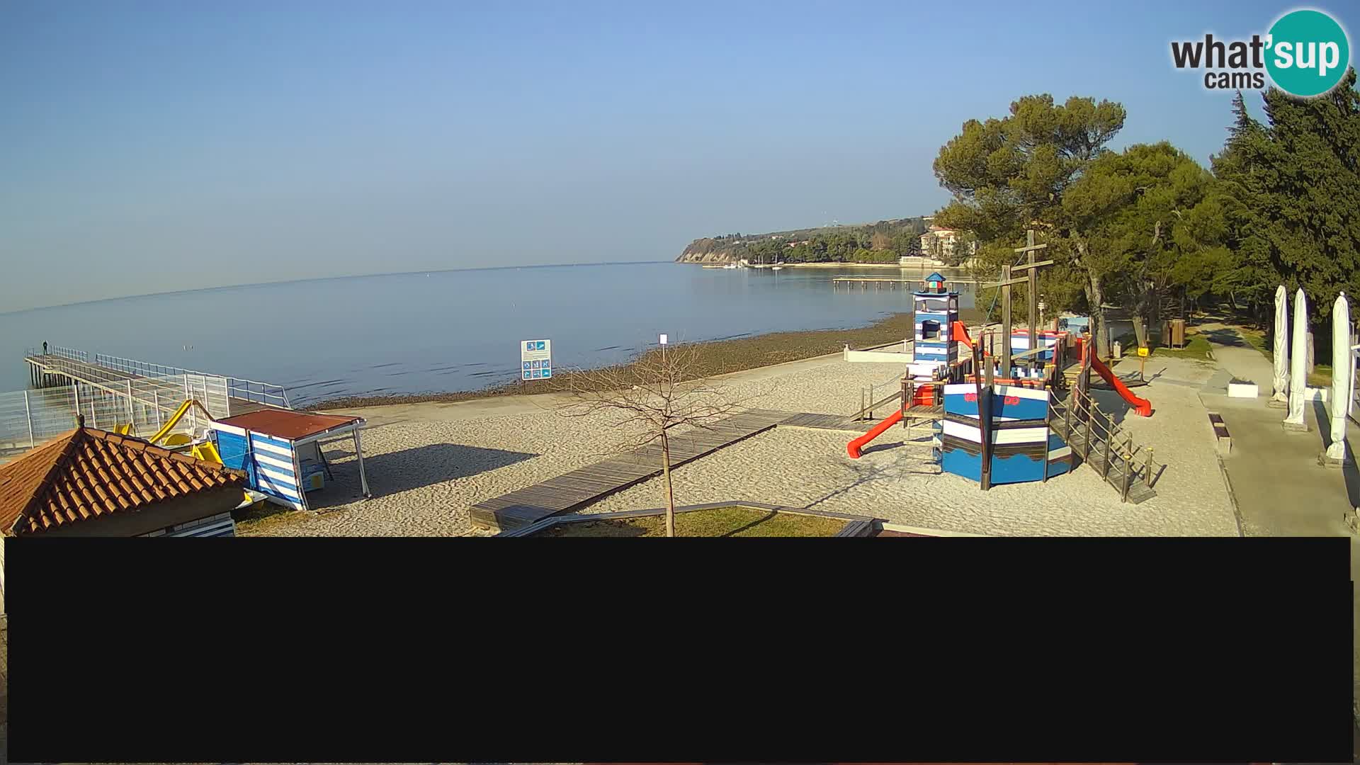 Live webcam Ankarano – Adria Ankaran Hotel & Resort – Slovenia