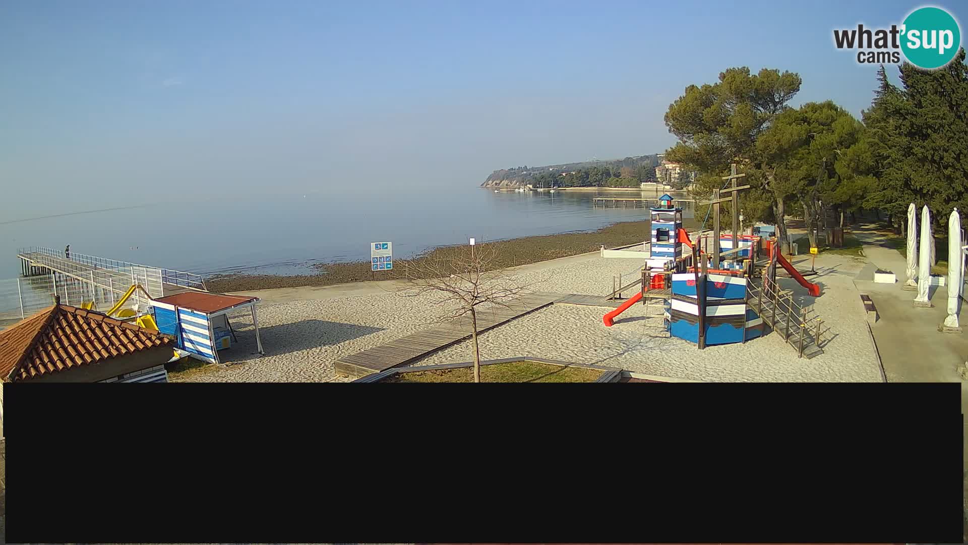 Webcam en direct Ankaran – Adria Ankaran Hotel & Resort – Slovénie