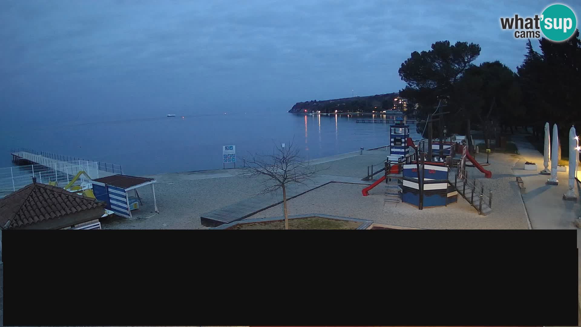Live webcam Ankarano – Adria Ankaran Hotel & Resort – Slovenia