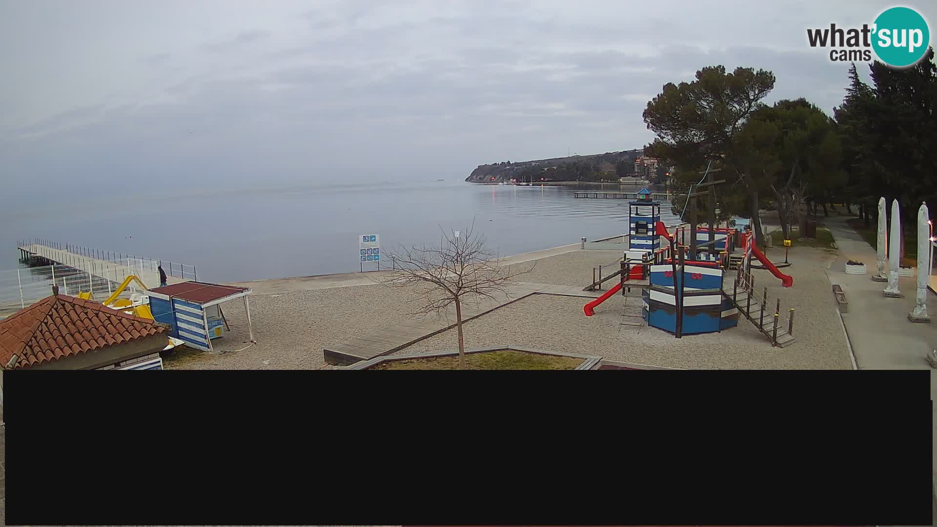 Webcam en direct Ankaran – Adria Ankaran Hotel & Resort – Slovénie