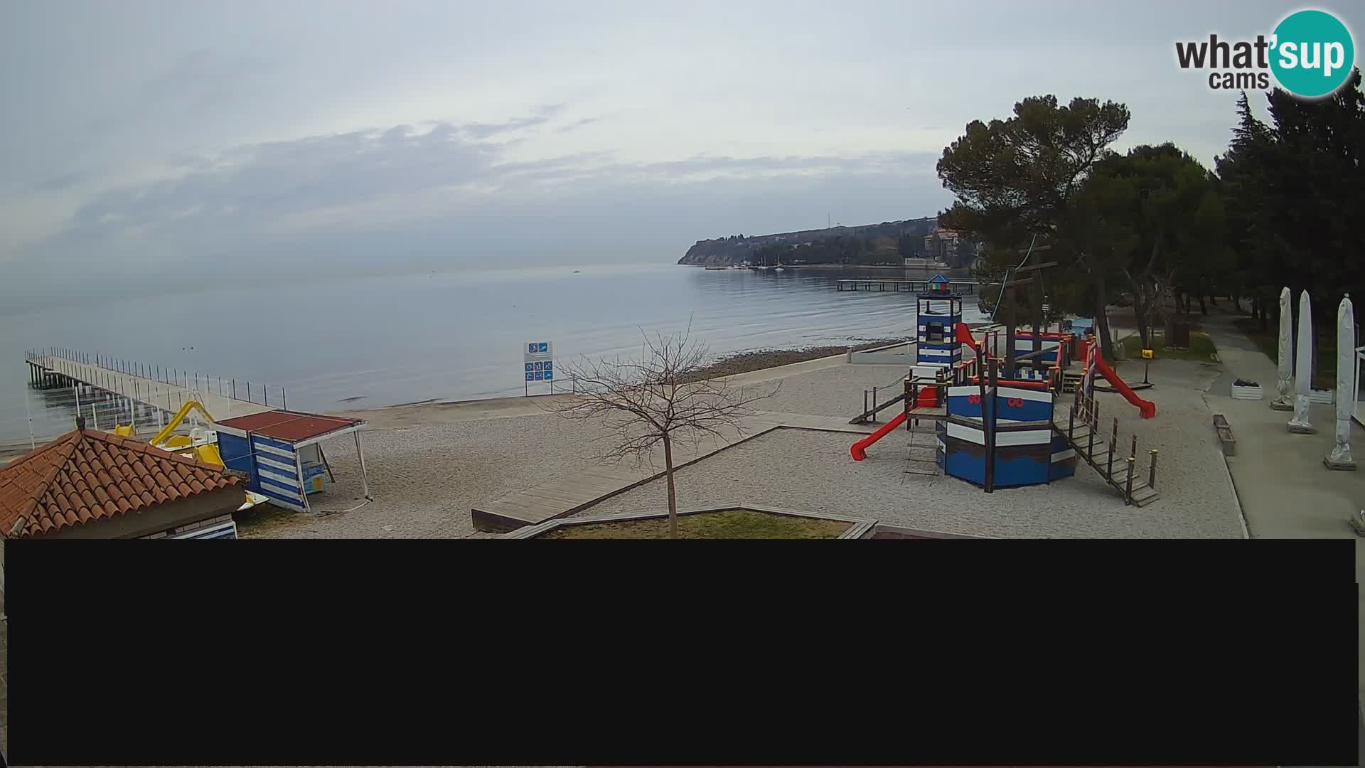 Webcam en direct Ankaran – Adria Ankaran Hotel & Resort – Slovénie