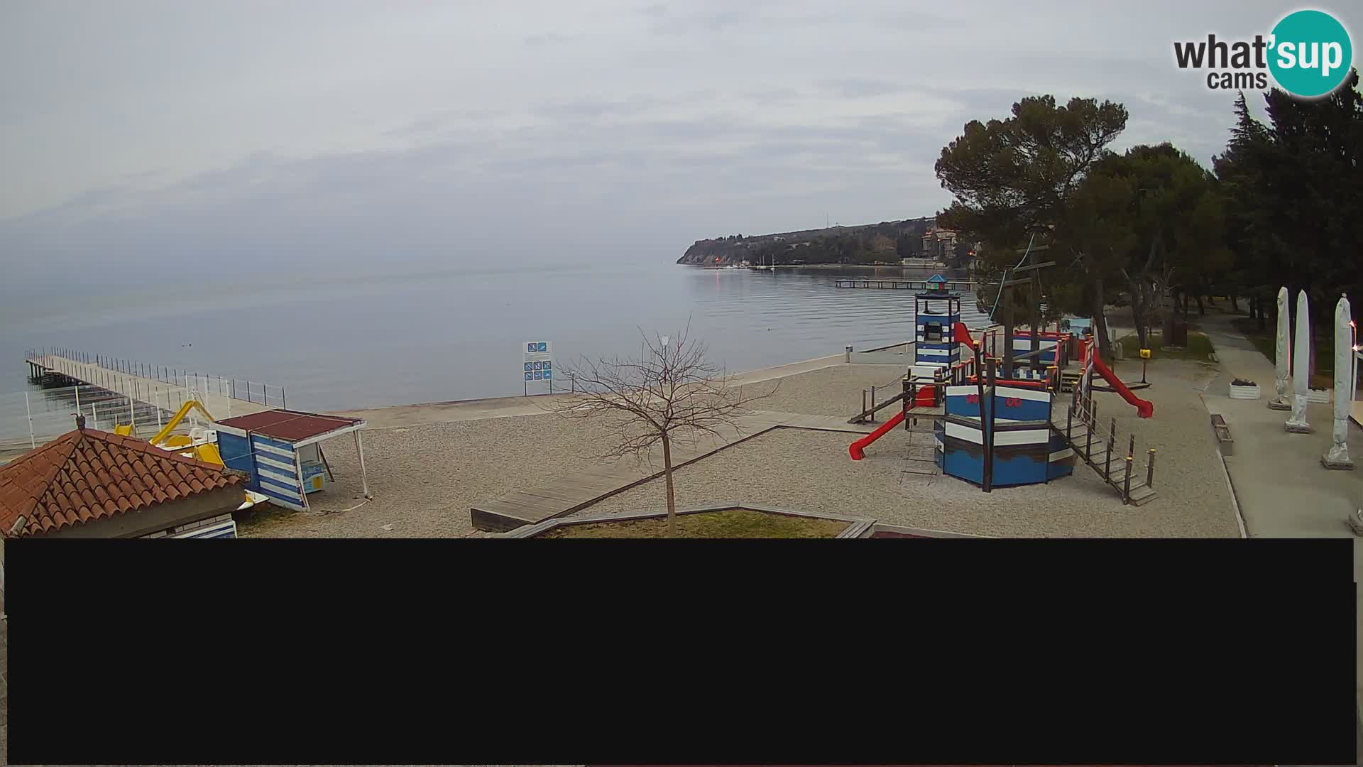 Live webcam Ankaran – Adria Ankaran Hotel & Resort – Slovenia