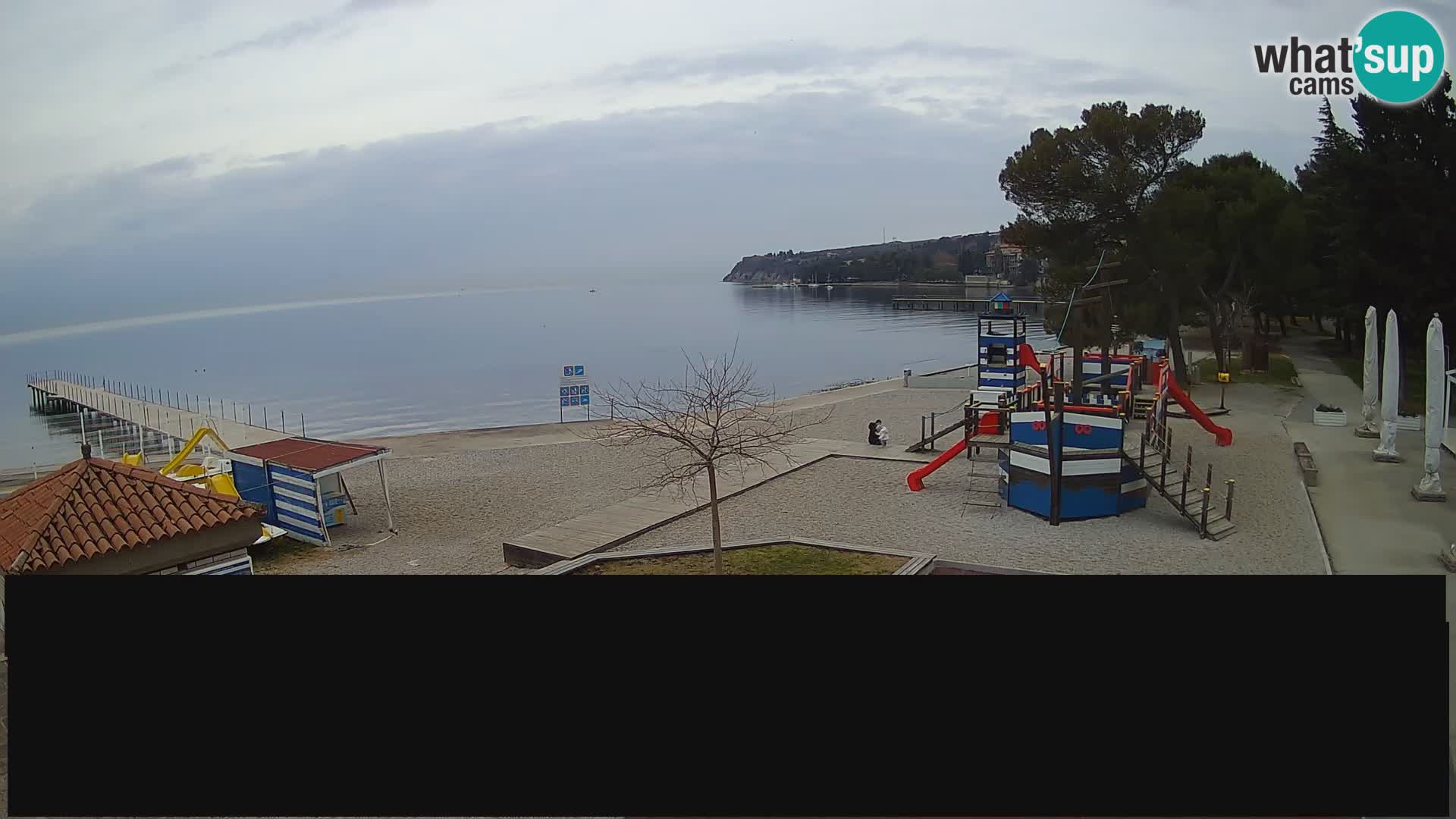 Live webcam Ankaran – Adria Ankaran Hotel & Resort – Slovenia