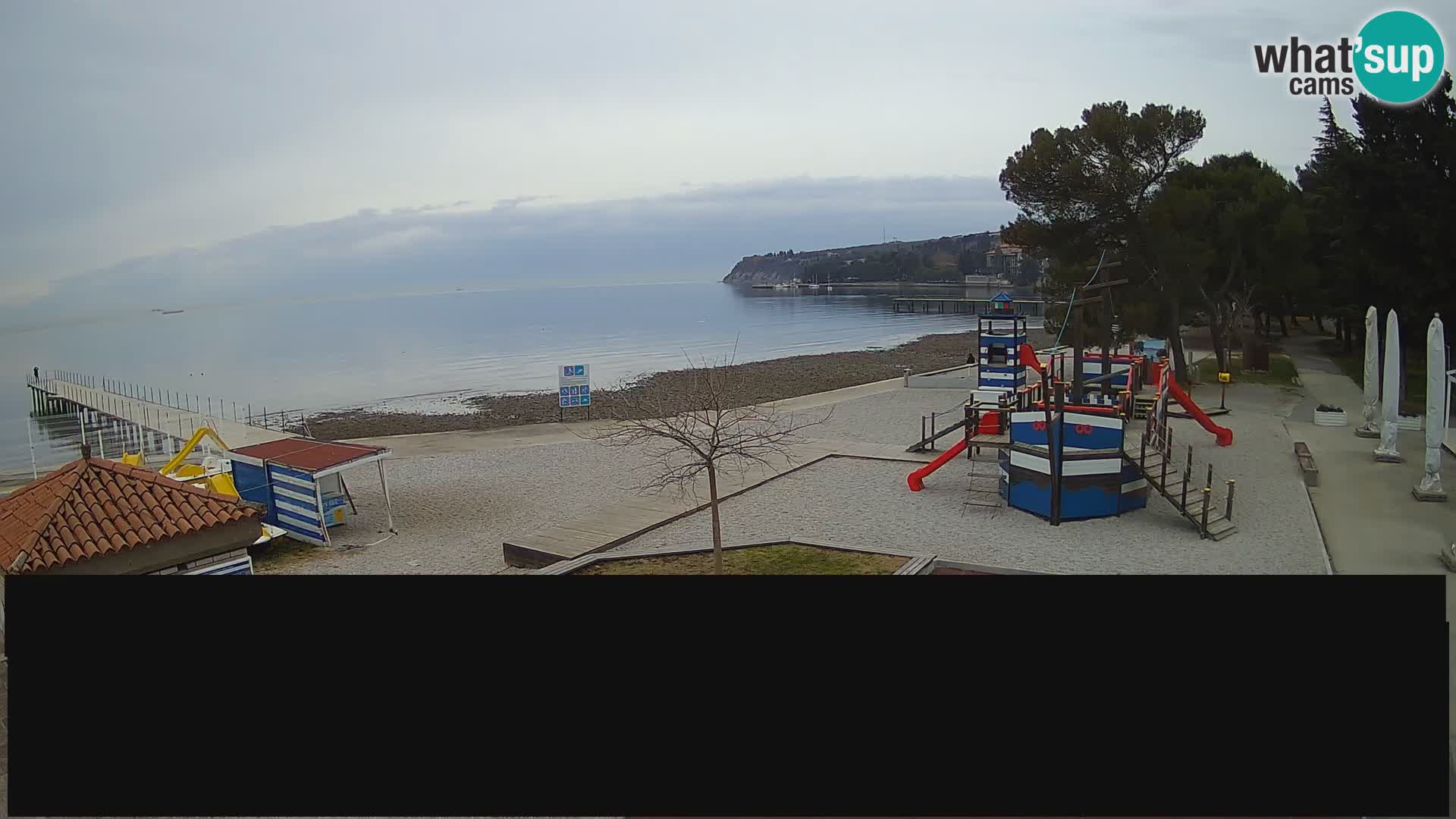 Webcam en direct Ankaran – Adria Ankaran Hotel & Resort – Slovénie