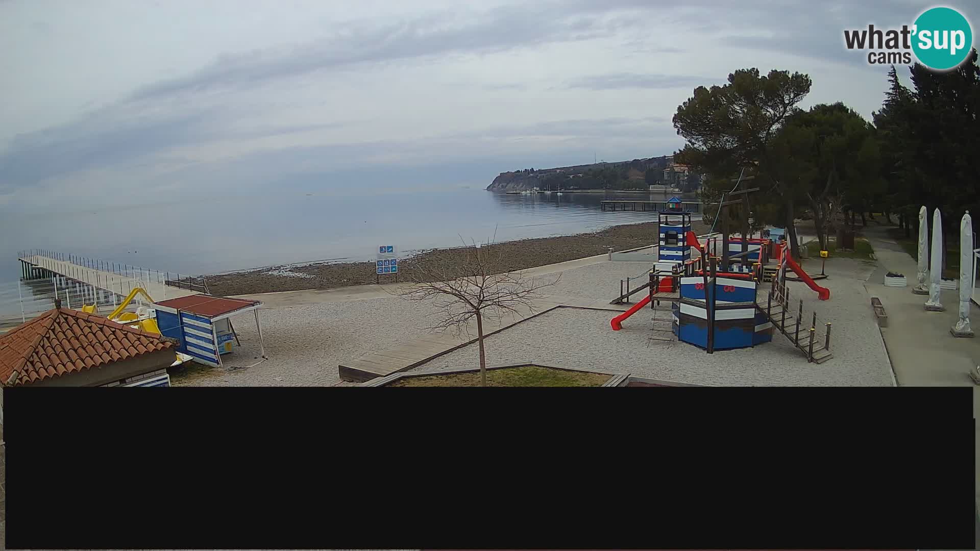 Live webcam Ankaran – Adria Ankaran Hotel & Resort – Slovenia