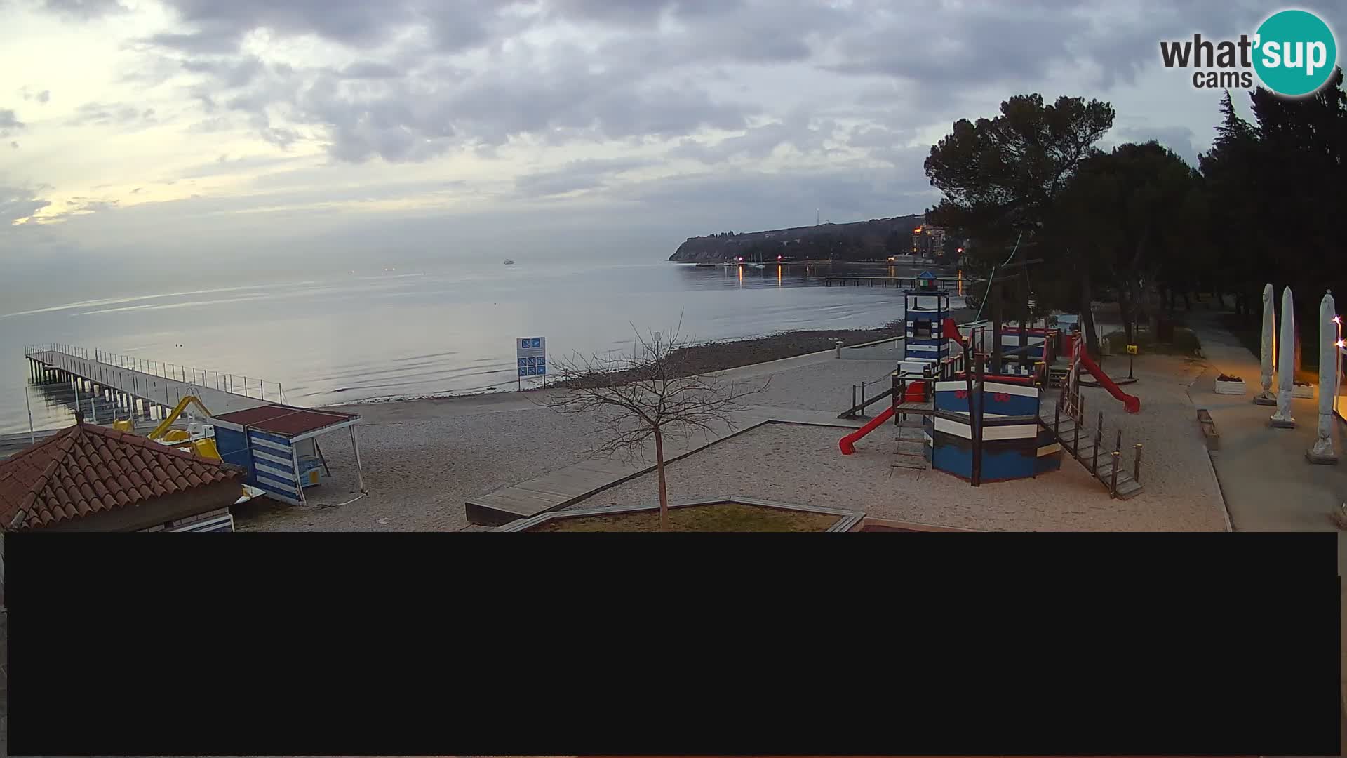 Webcam en direct Ankaran – Adria Ankaran Hotel & Resort – Slovénie