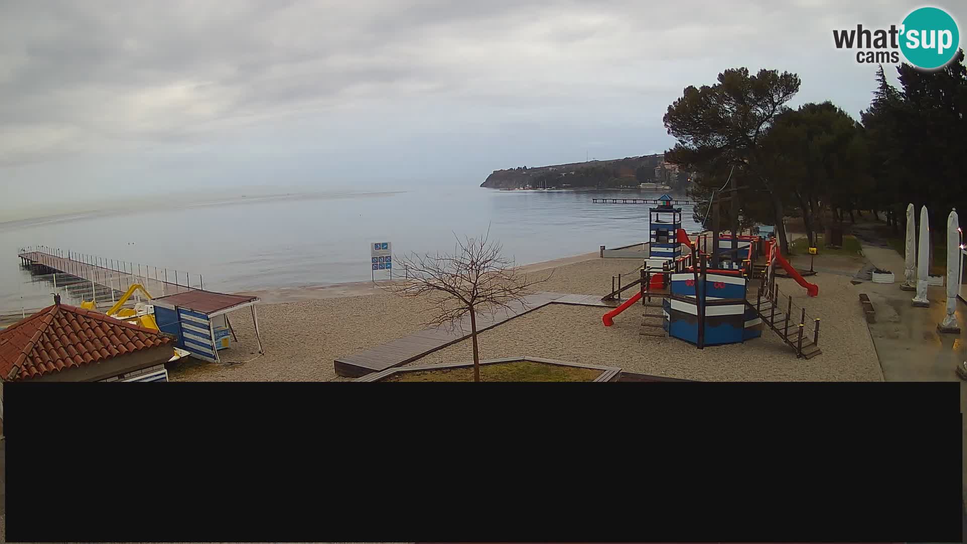 Live webcam Ankaran – Adria Ankaran Hotel & Resort – Slovenia