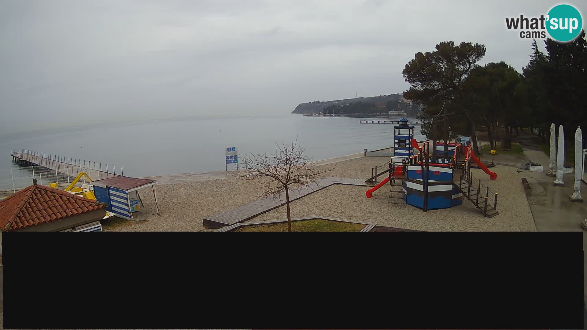 Webcam en direct Ankaran – Adria Ankaran Hotel & Resort – Slovénie