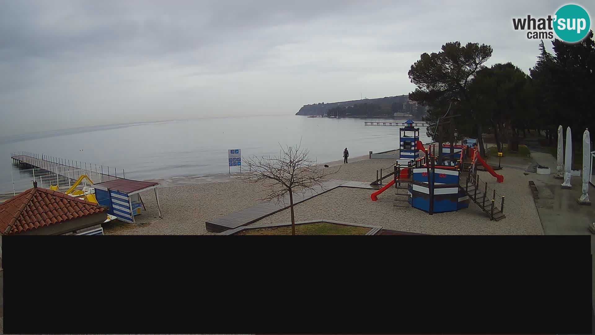 Live webcam Ankaran – Adria Ankaran Hotel & Resort – Slovenia