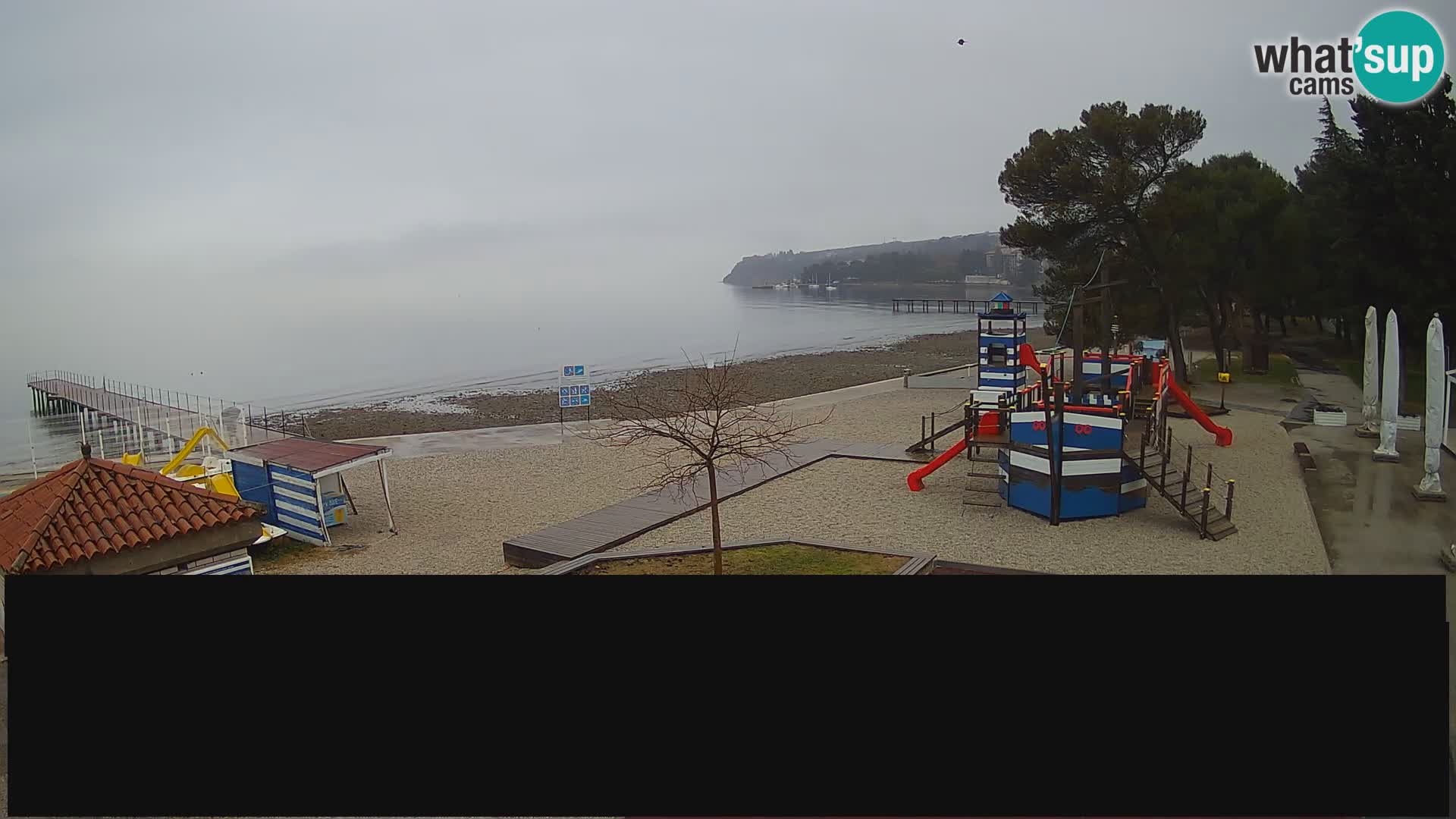 Webcam en direct Ankaran – Adria Ankaran Hotel & Resort – Slovénie