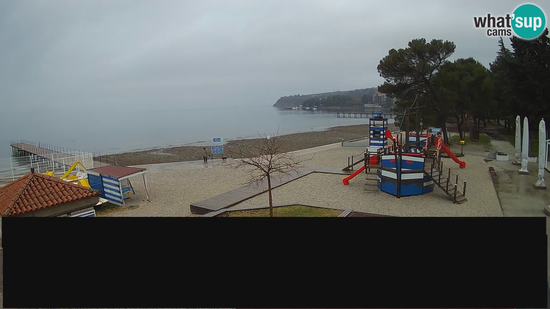 Web kamera uživo Ankaran – Adria Ankaran Hotel & Resort – Slovenija