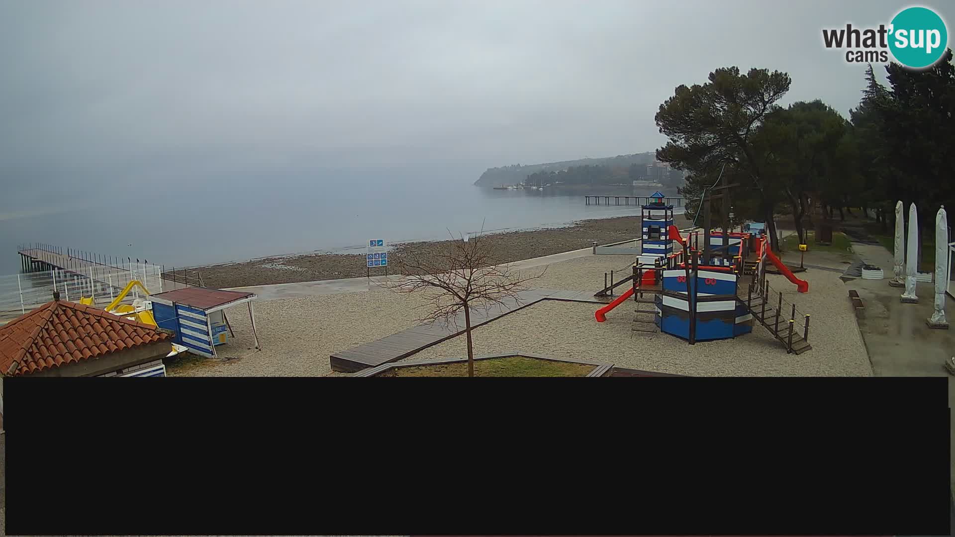 Cámara web en vivo Ankaran – Adria Ankaran Hotel & Resort – Eslovenia