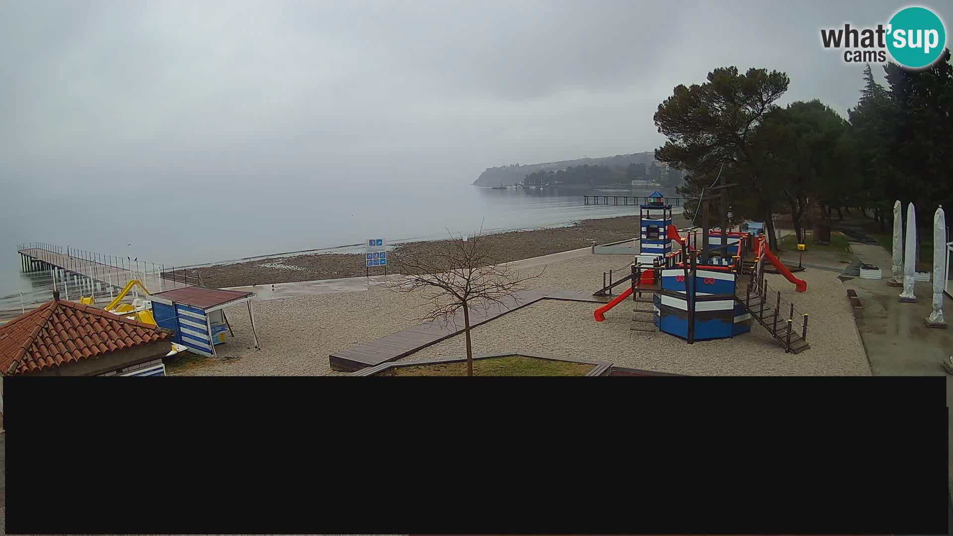 Webcam en direct Ankaran – Adria Ankaran Hotel & Resort – Slovénie