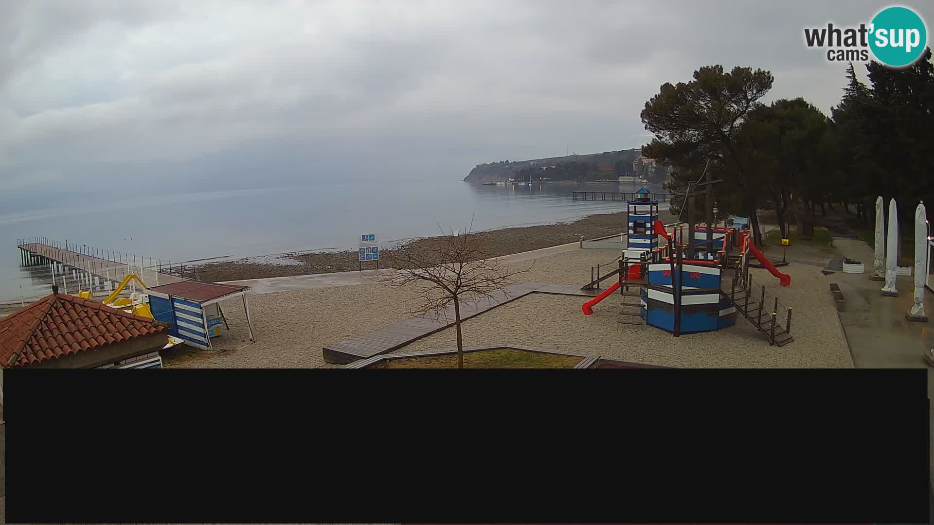 Cámara web en vivo Ankaran – Adria Ankaran Hotel & Resort – Eslovenia