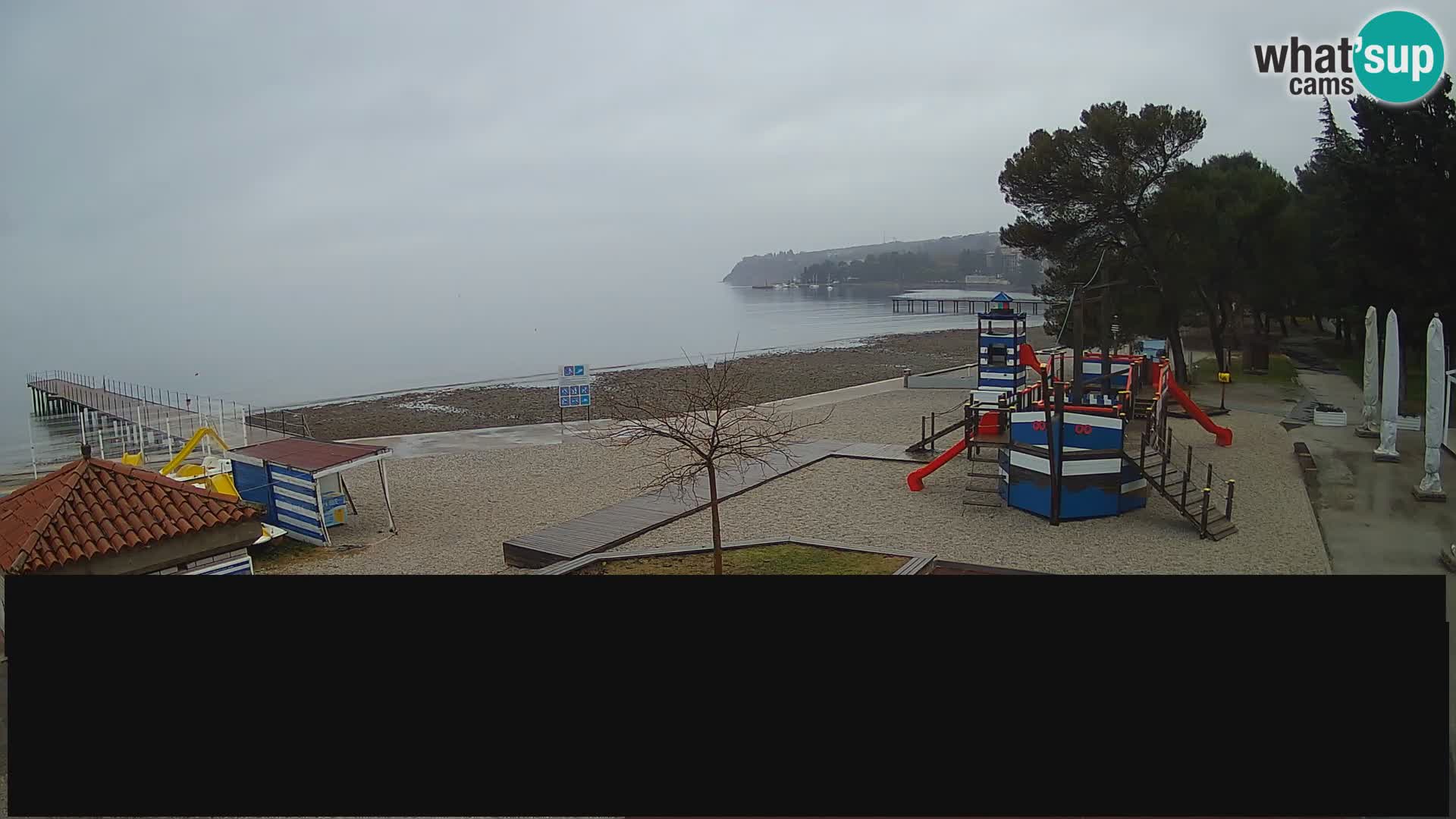 Webcam en direct Ankaran – Adria Ankaran Hotel & Resort – Slovénie