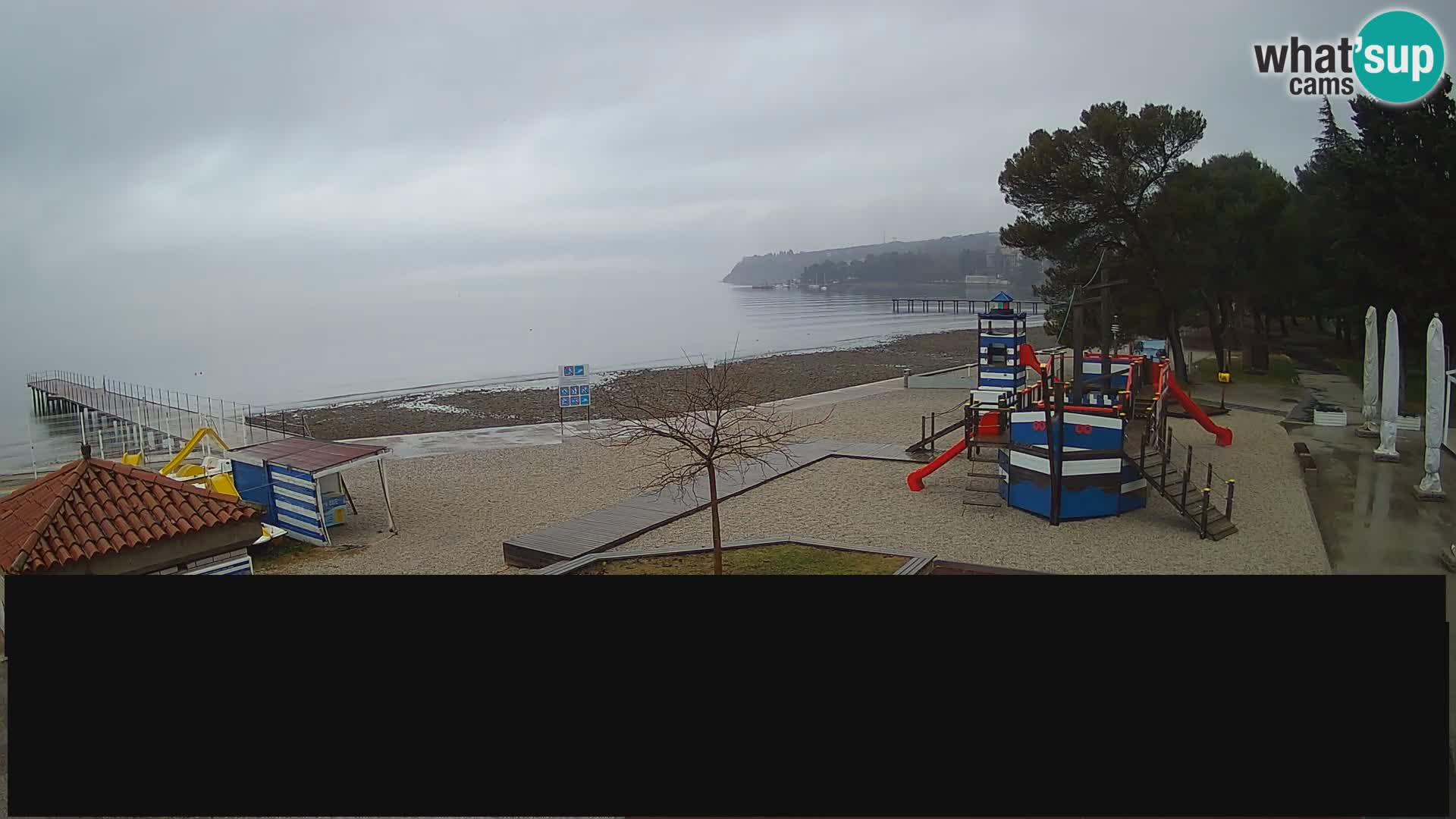 Cámara web en vivo Ankaran – Adria Ankaran Hotel & Resort – Eslovenia