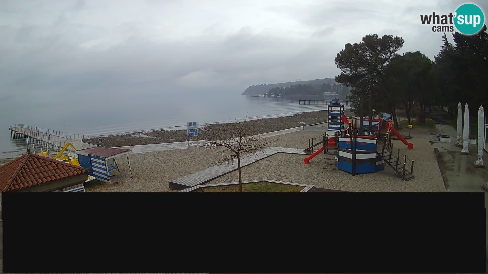 Live webcam Ankaran – Adria Ankaran Hotel & Resort – Slovenia