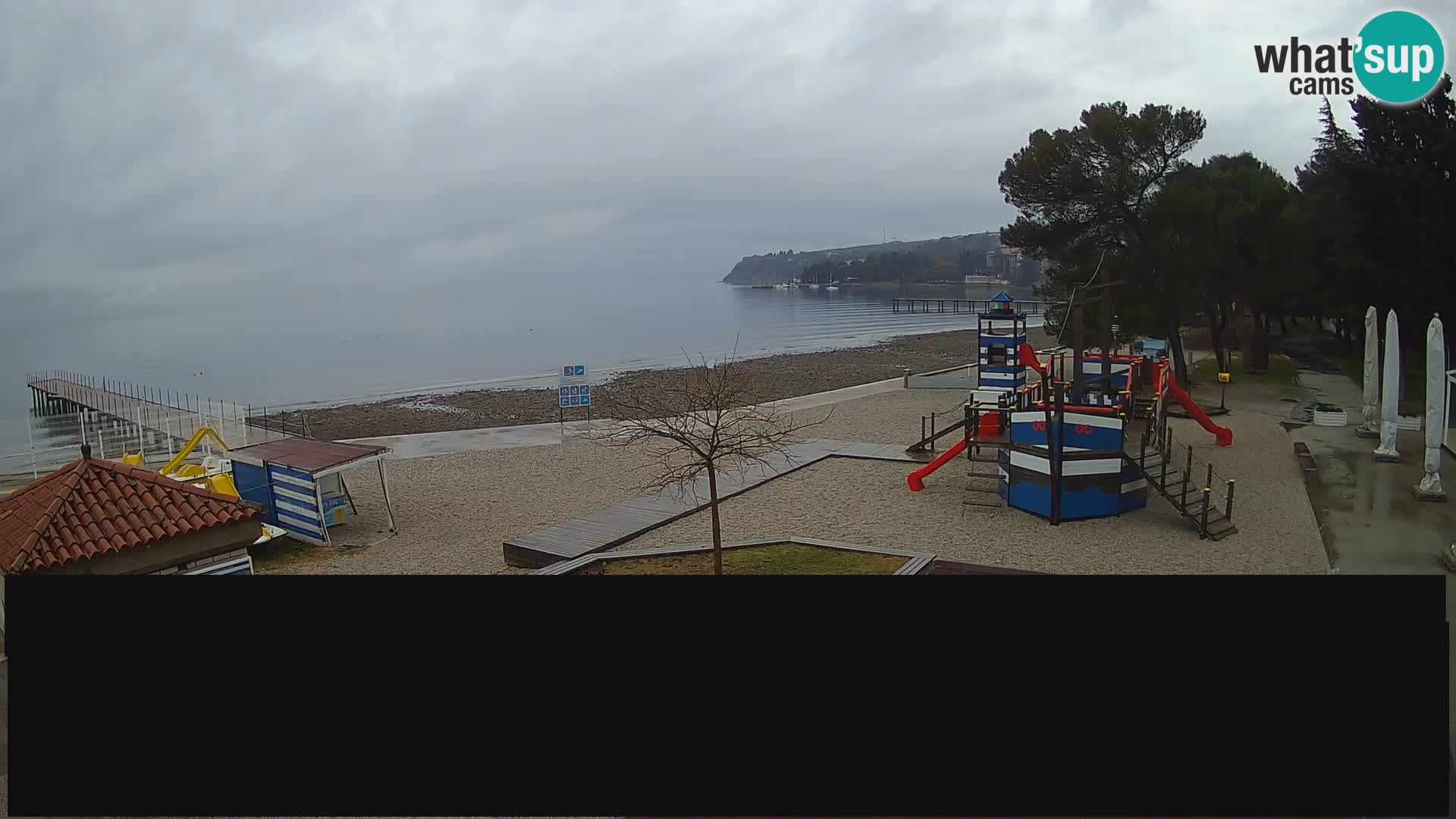 Live webcam Ankarano – Adria Ankaran Hotel & Resort – Slovenia