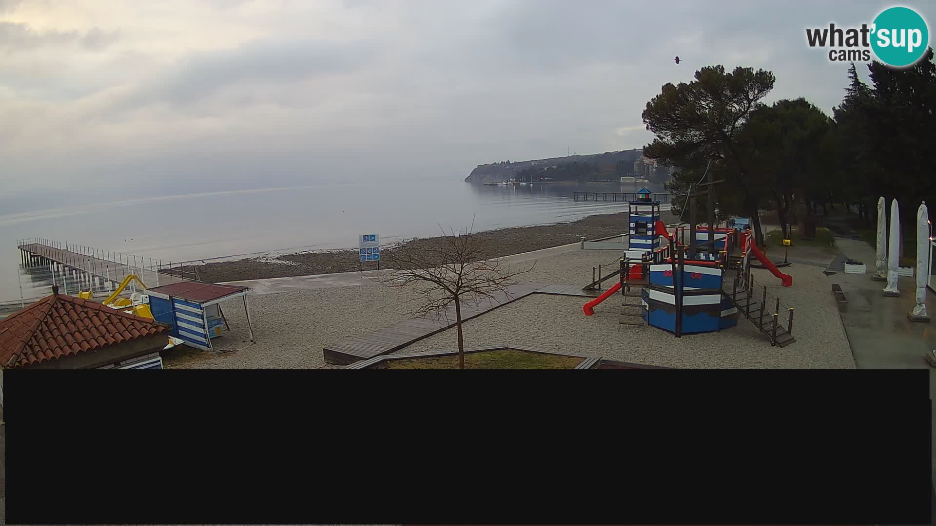 Cámara web en vivo Ankaran – Adria Ankaran Hotel & Resort – Eslovenia