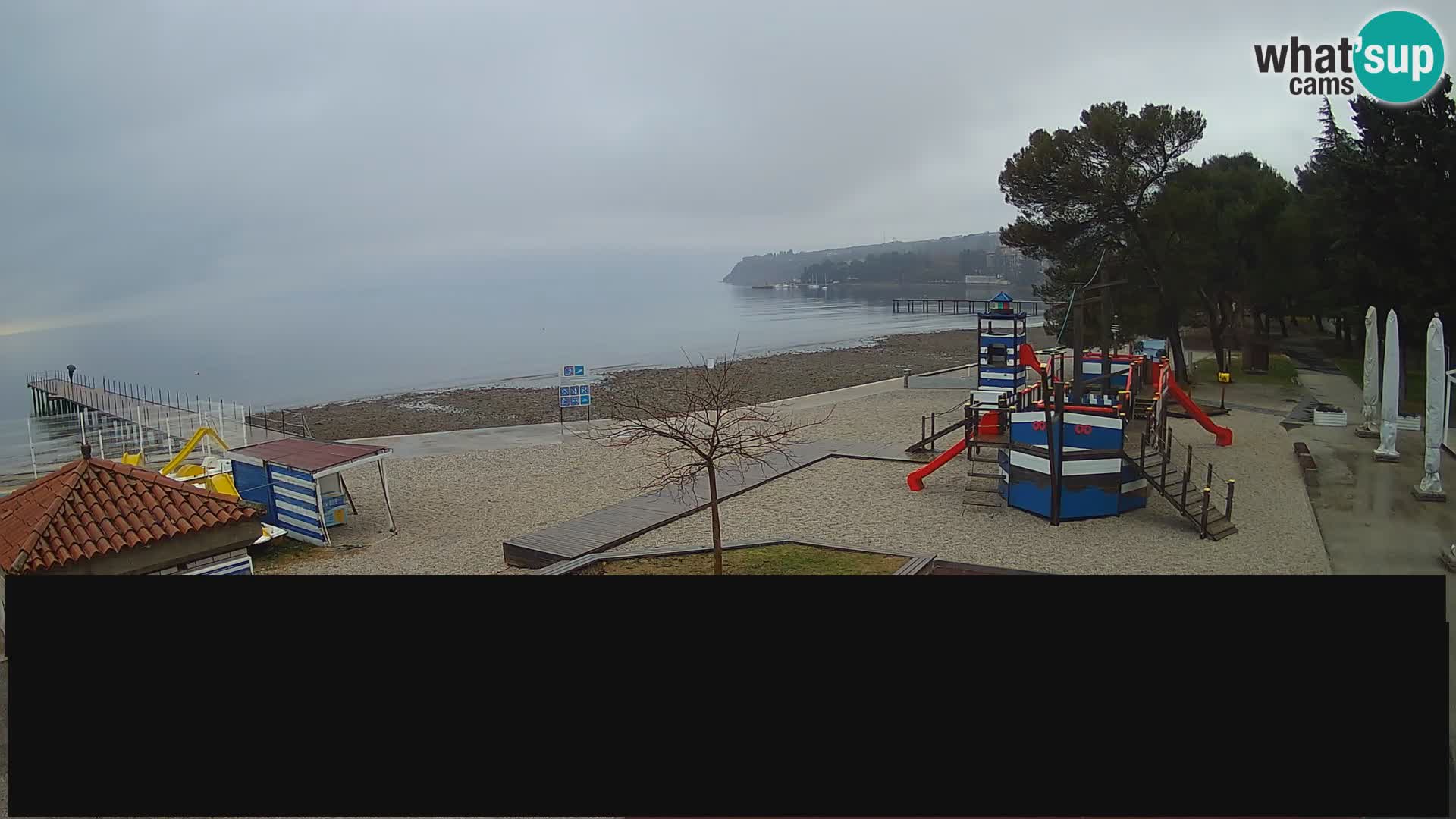 Web kamera uživo Ankaran – Adria Ankaran Hotel & Resort – Slovenija