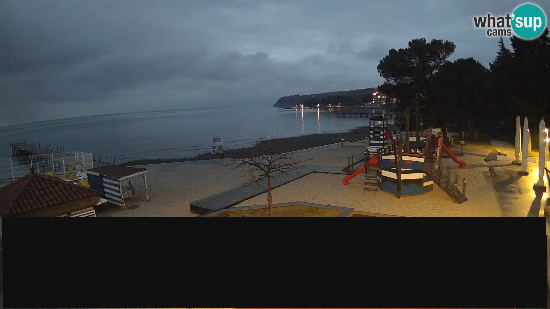 Web kamera uživo Ankaran – Adria Ankaran Hotel & Resort – Slovenija