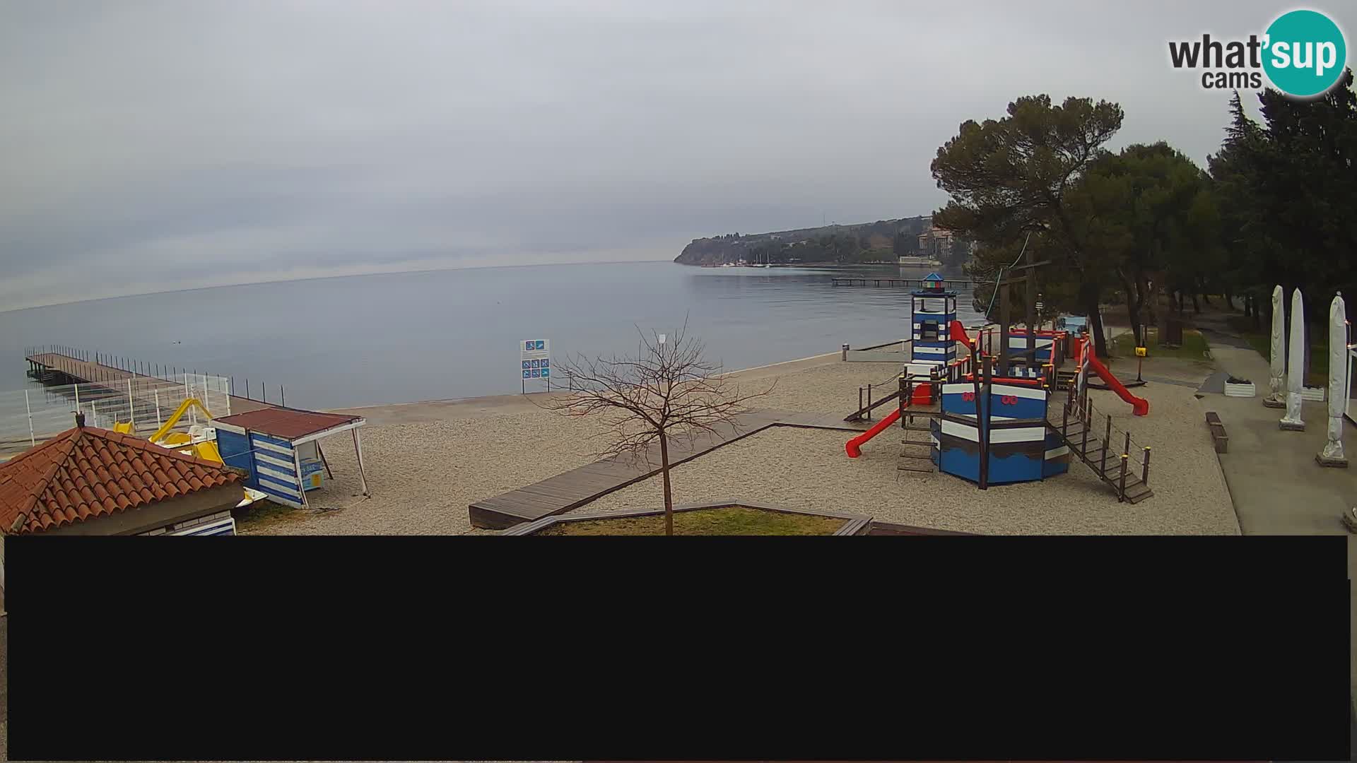 Webcam en direct Ankaran – Adria Ankaran Hotel & Resort – Slovénie