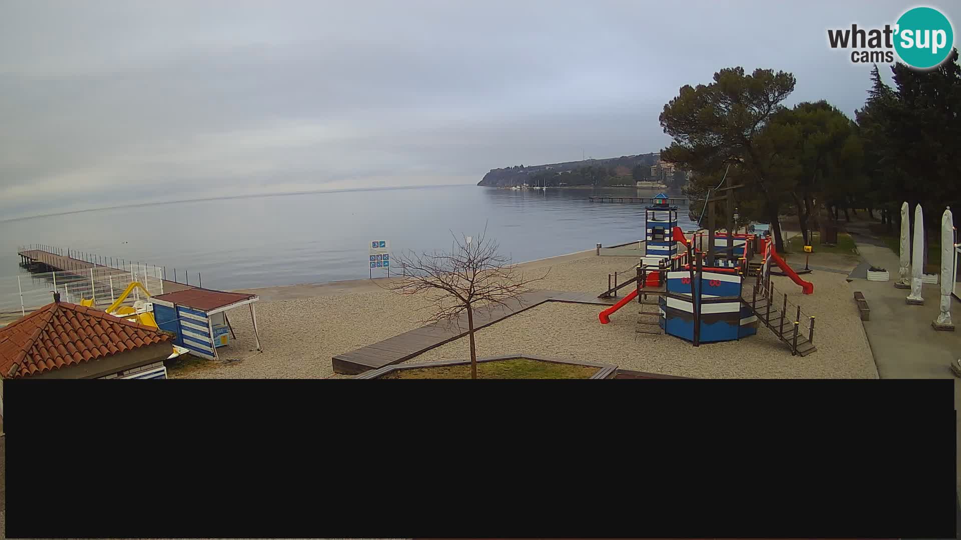 Webcam en direct Ankaran – Adria Ankaran Hotel & Resort – Slovénie