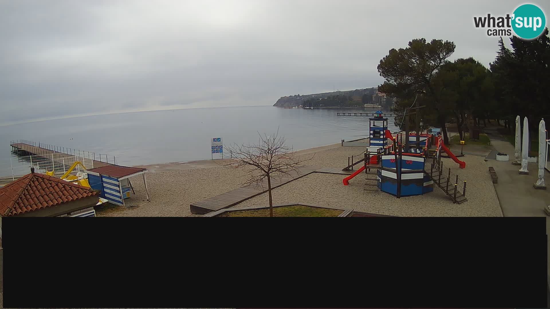 Webcam en direct Ankaran – Adria Ankaran Hotel & Resort – Slovénie