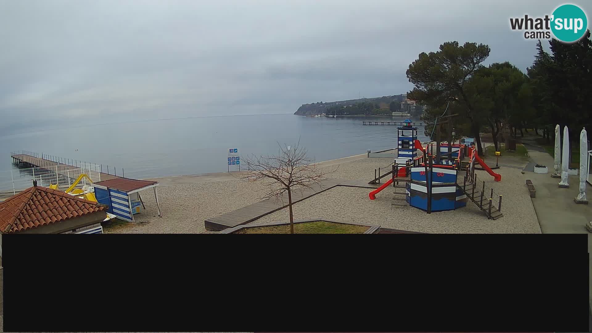 Live webcam Ankaran – Adria Ankaran Hotel & Resort – Slovenia