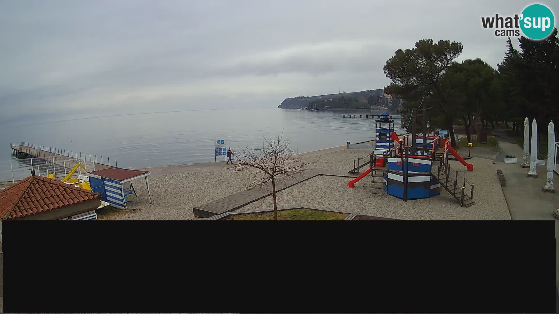 Webcam en direct Ankaran – Adria Ankaran Hotel & Resort – Slovénie