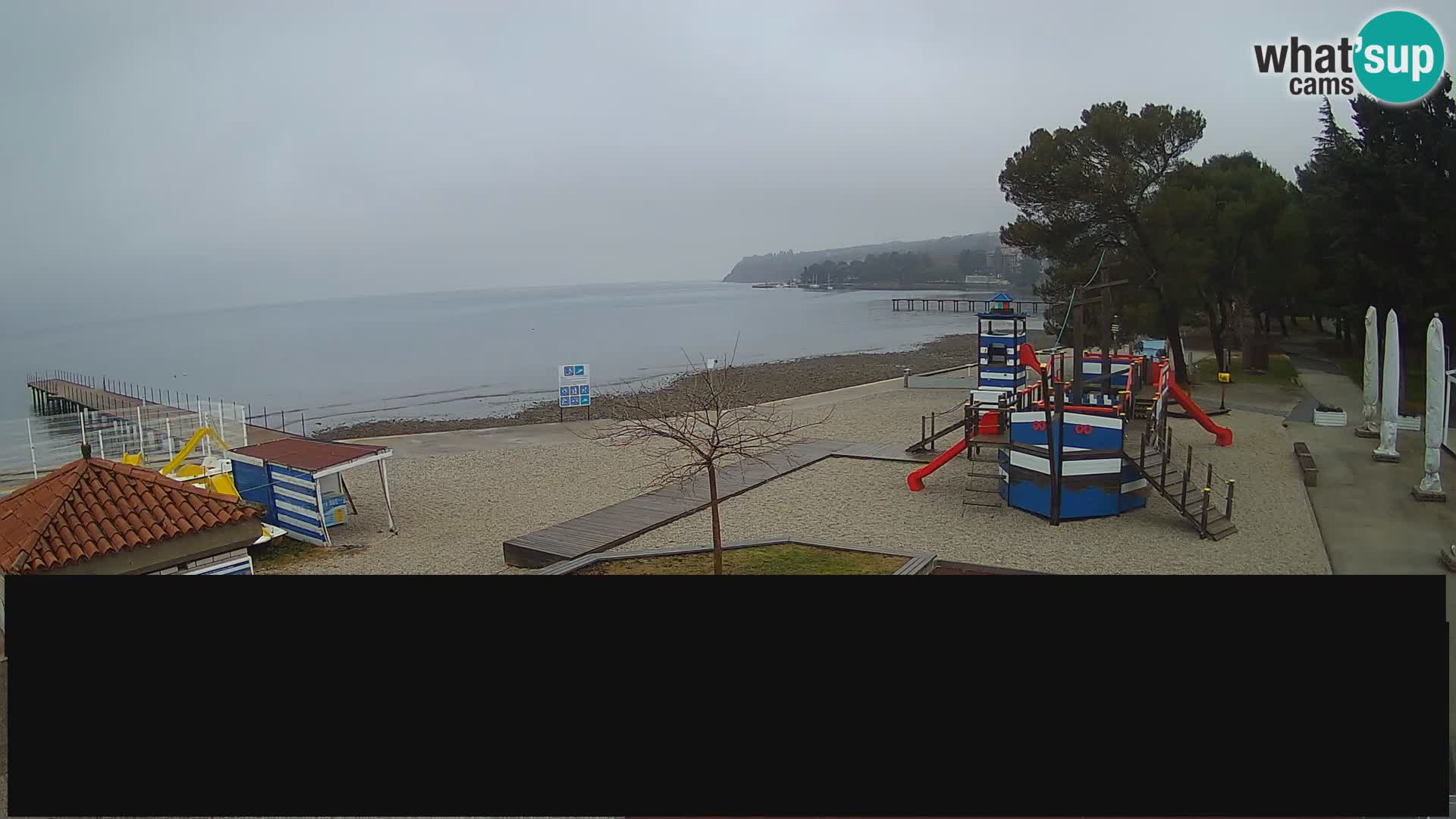 Webcam en direct Ankaran – Adria Ankaran Hotel & Resort – Slovénie
