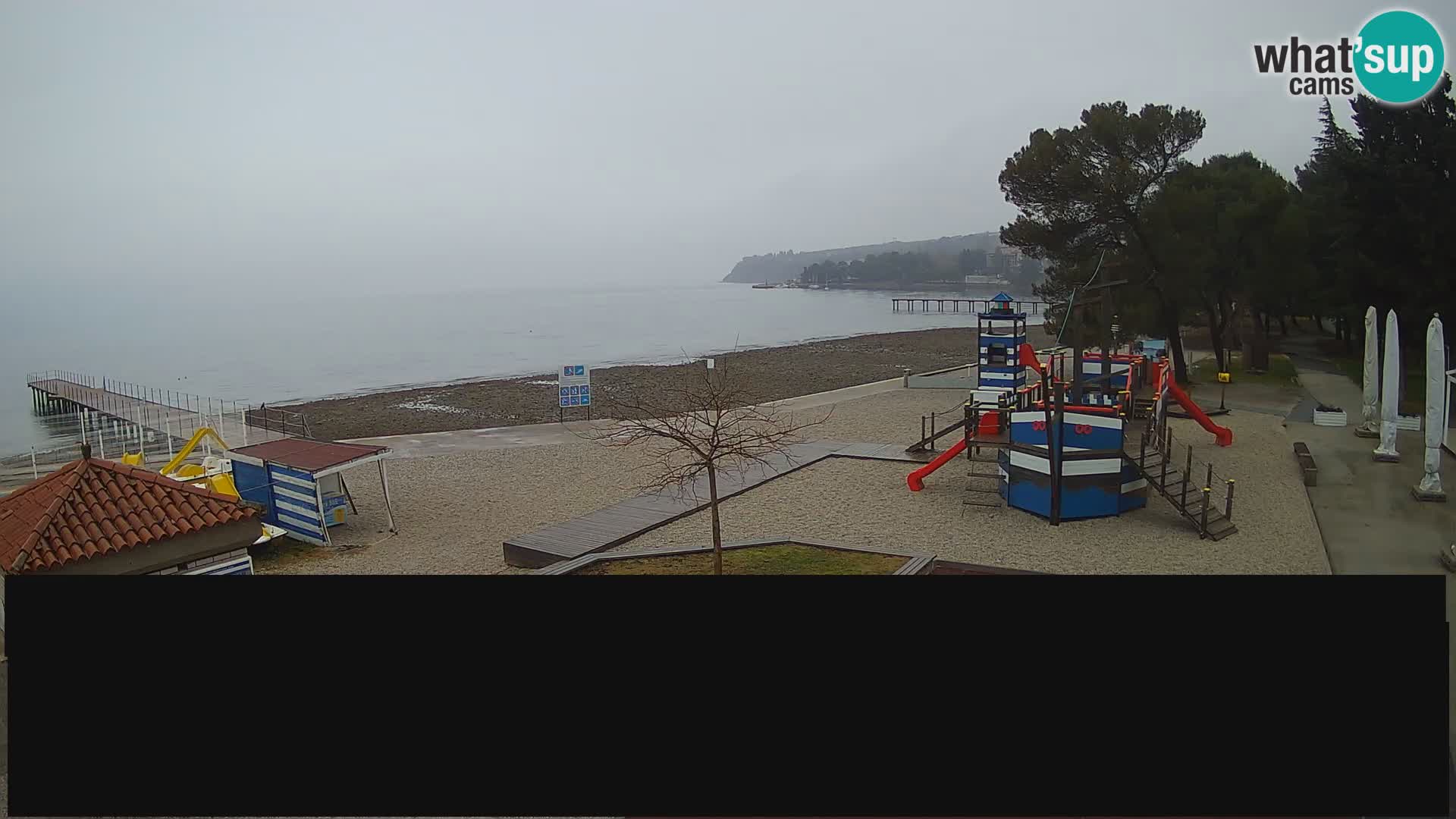 Webcam en direct Ankaran – Adria Ankaran Hotel & Resort – Slovénie