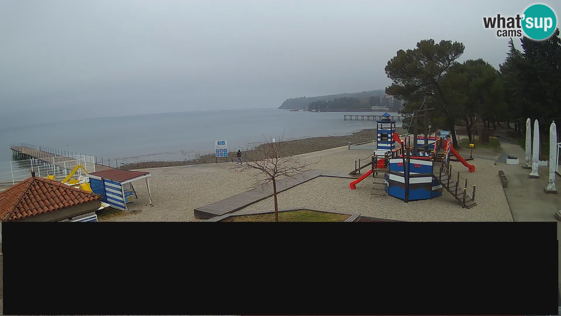 Live webcam Ankarano – Adria Ankaran Hotel & Resort – Slovenia