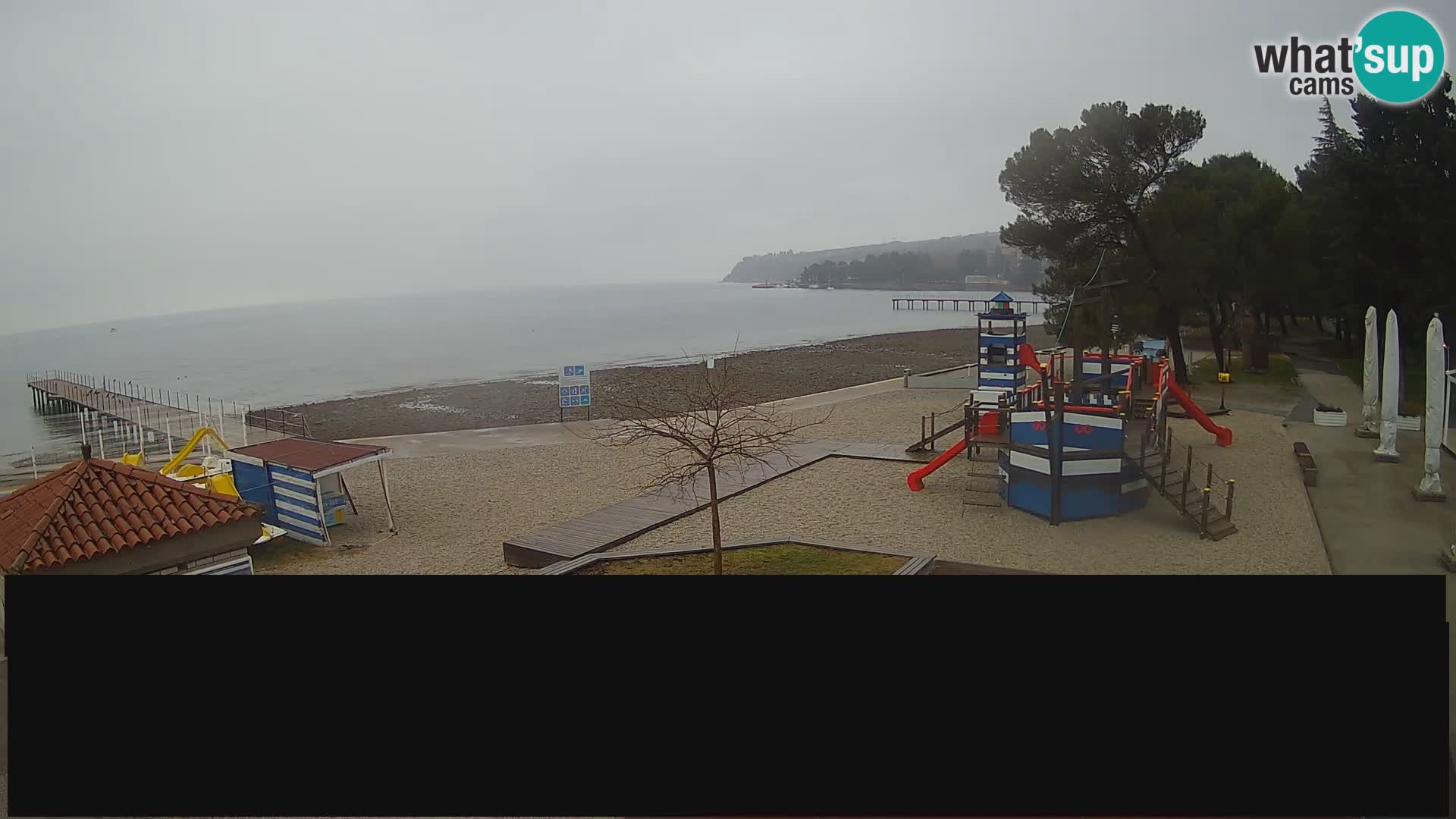 Web kamera uživo Ankaran – Adria Ankaran Hotel & Resort – Slovenija