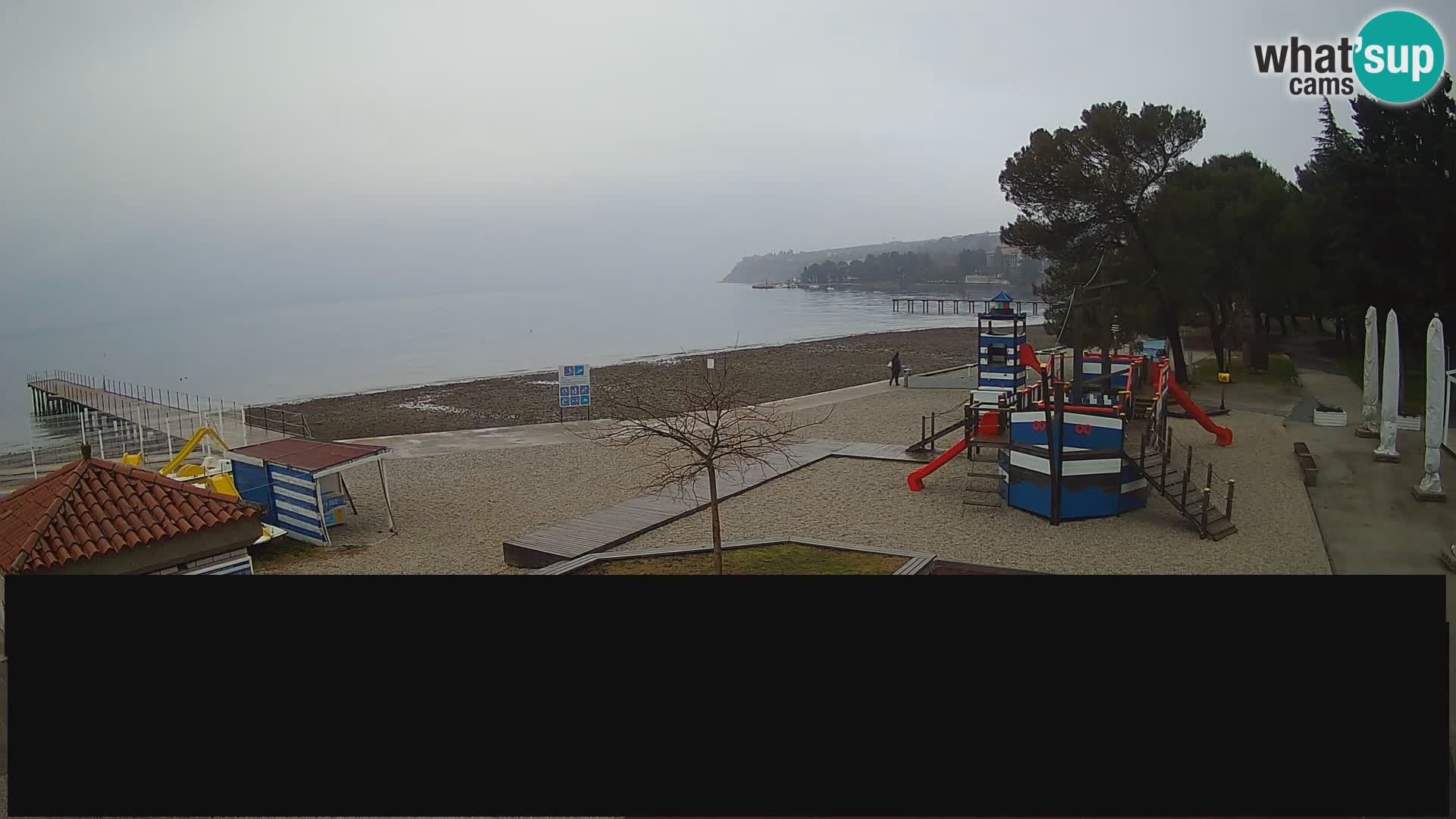 Cámara web en vivo Ankaran – Adria Ankaran Hotel & Resort – Eslovenia