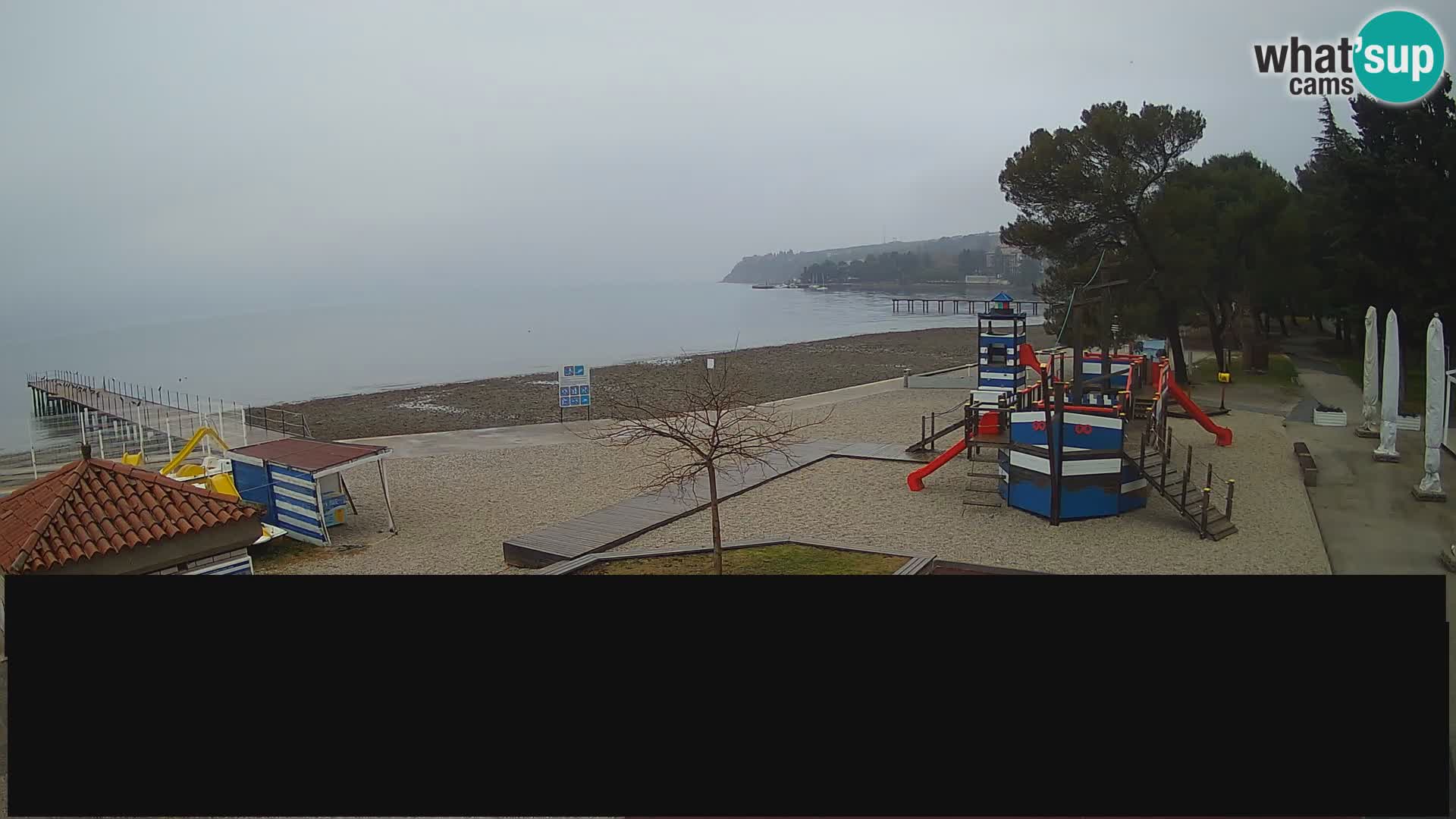 Webcam en direct Ankaran – Adria Ankaran Hotel & Resort – Slovénie
