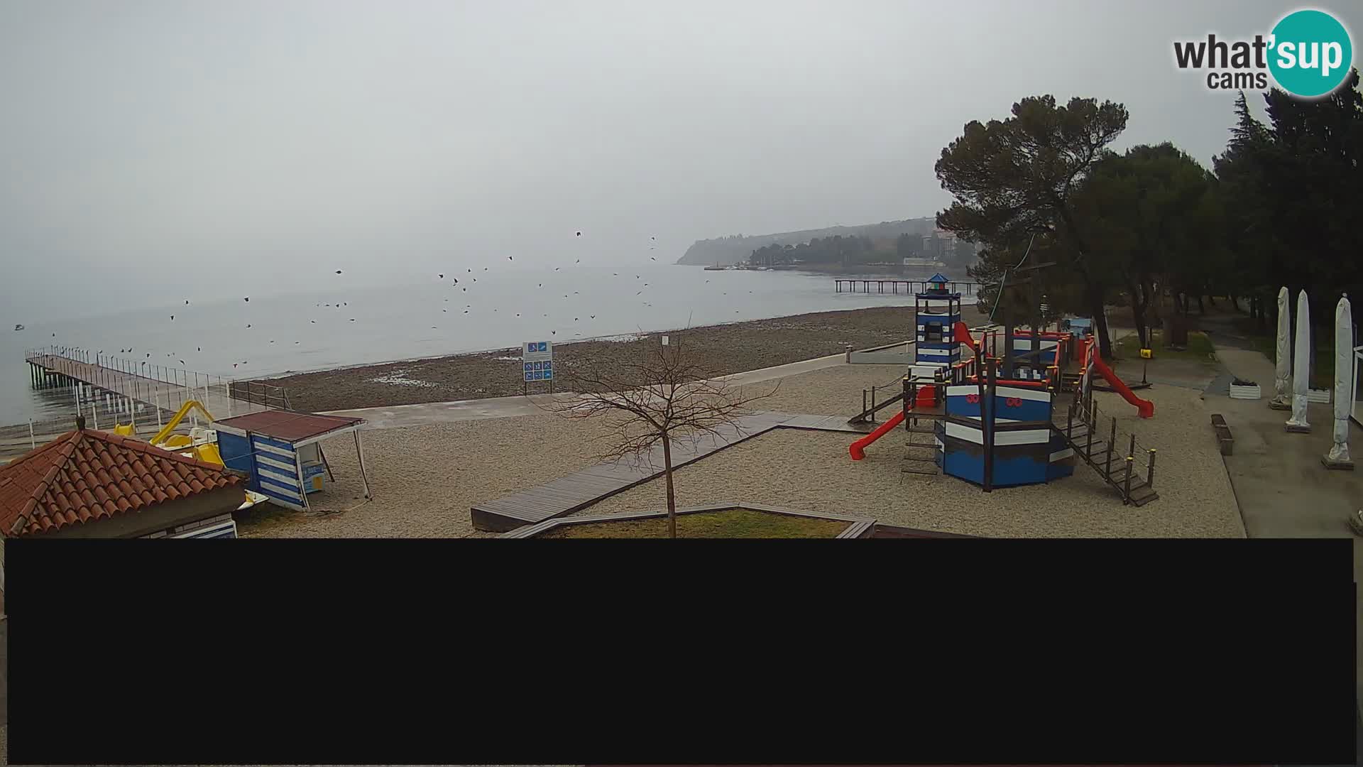 Live webcam Ankarano – Adria Ankaran Hotel & Resort – Slovenia