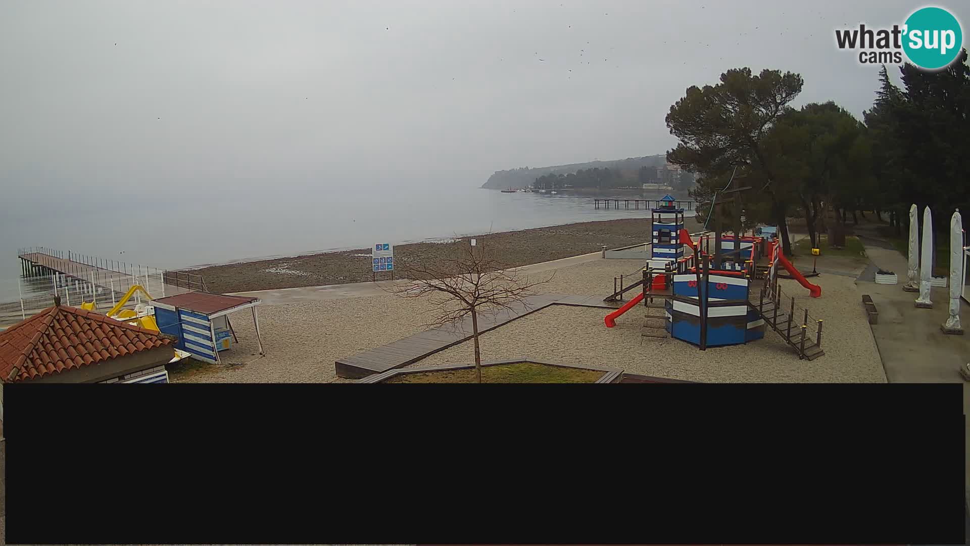 Webcam en direct Ankaran – Adria Ankaran Hotel & Resort – Slovénie