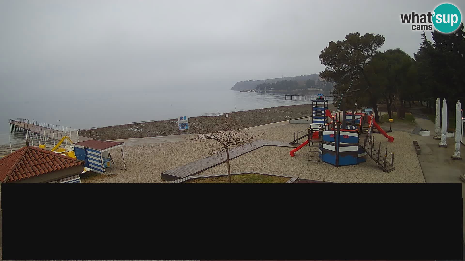 Live webcam Ankaran – Adria Ankaran Hotel & Resort – Slovenia