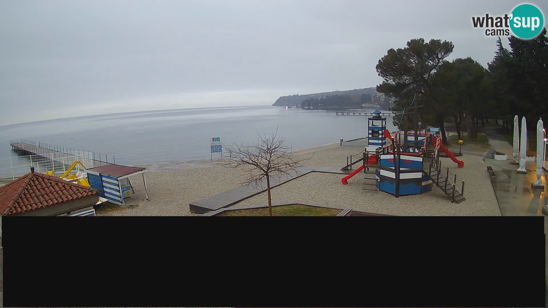 Live webcam Ankaran – Adria Ankaran Hotel & Resort – Slovenia