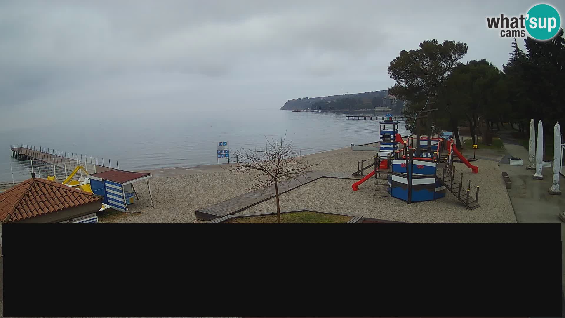 Web kamera uživo Ankaran – Adria Ankaran Hotel & Resort – Slovenija