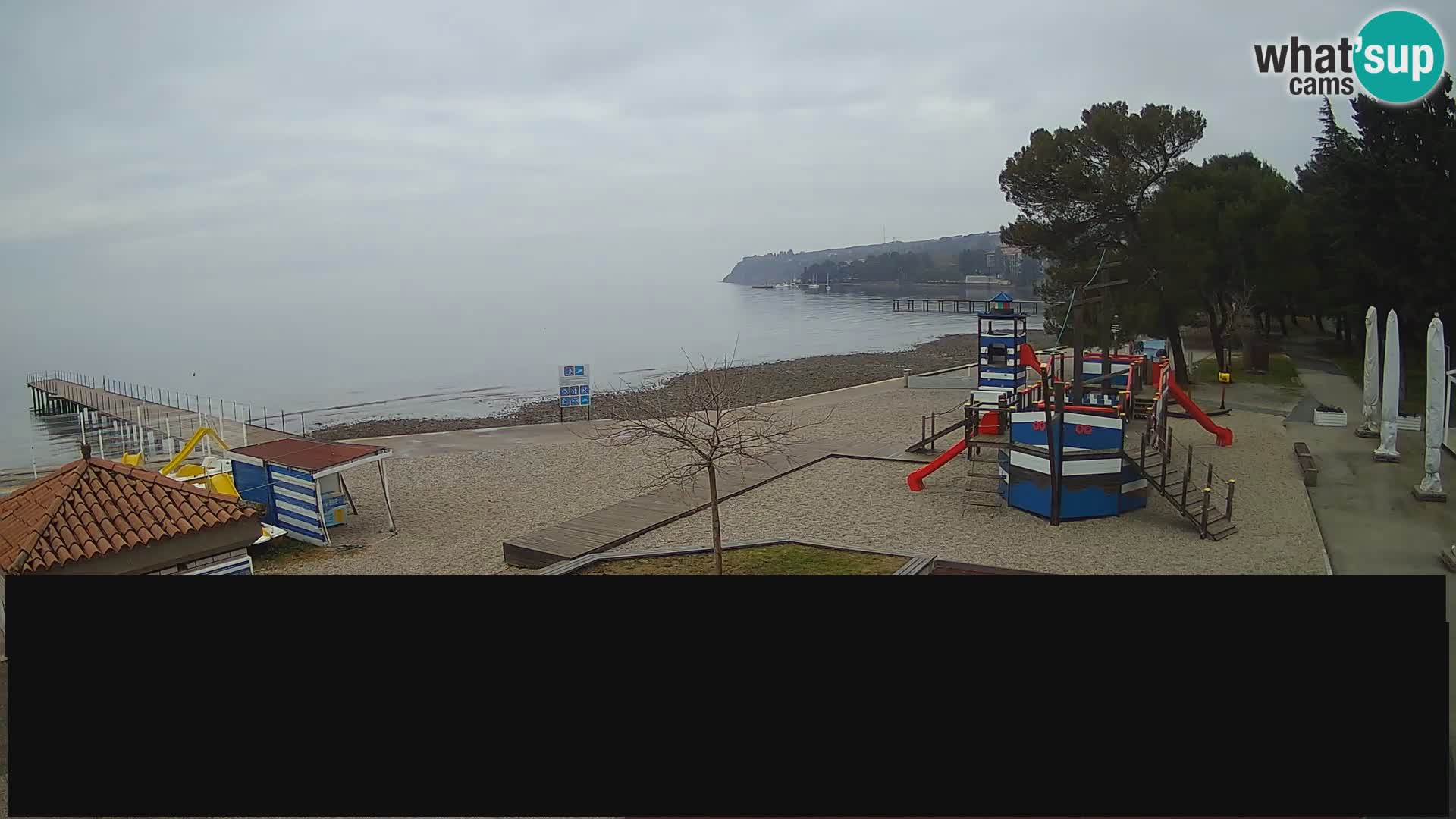 Web kamera uživo Ankaran – Adria Ankaran Hotel & Resort – Slovenija