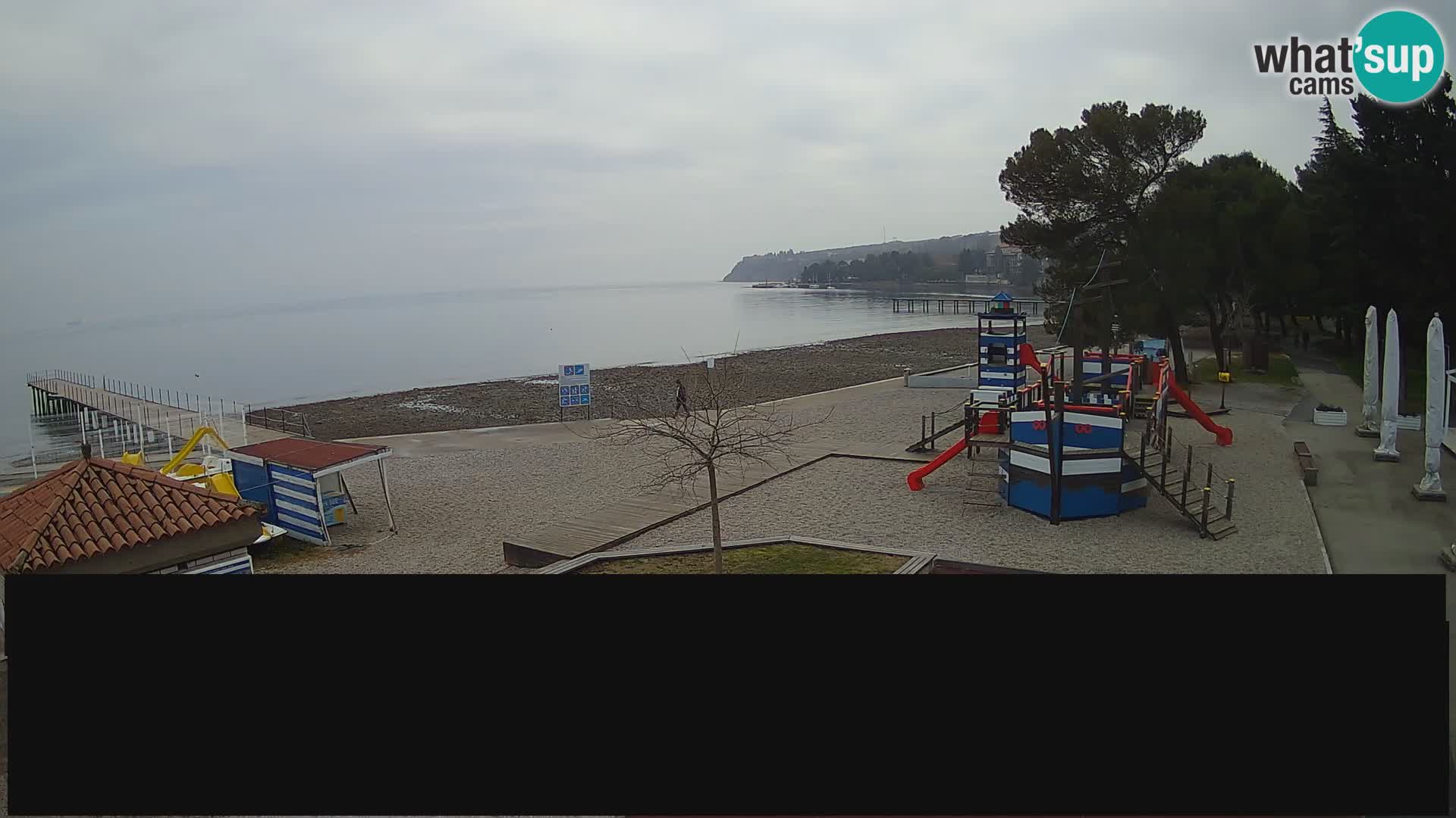 Web kamera uživo Ankaran – Adria Ankaran Hotel & Resort – Slovenija