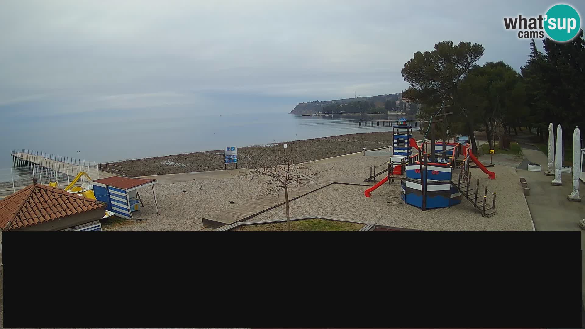 Live webcam Ankarano – Adria Ankaran Hotel & Resort – Slovenia