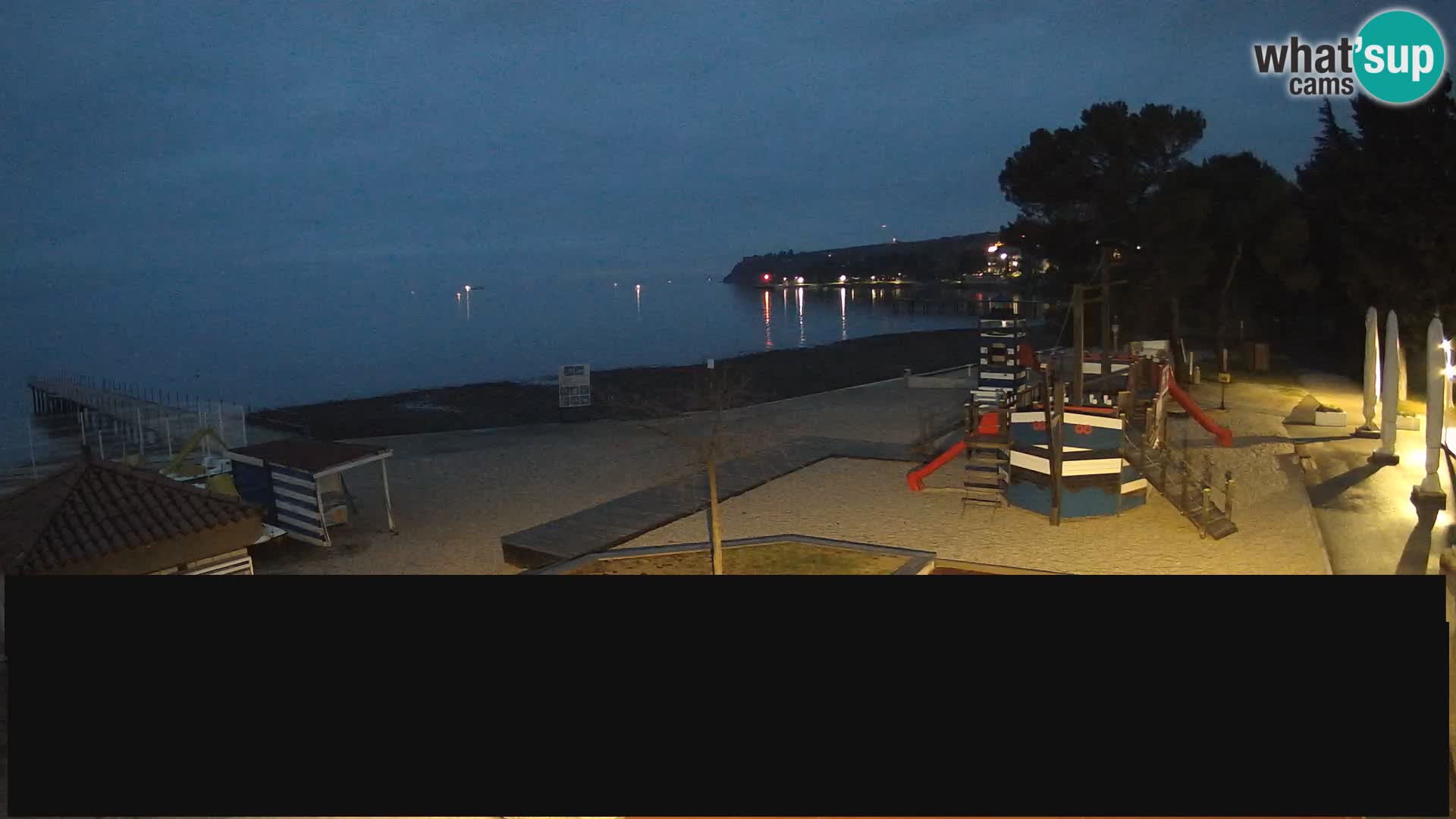 Cámara web en vivo Ankaran – Adria Ankaran Hotel & Resort – Eslovenia