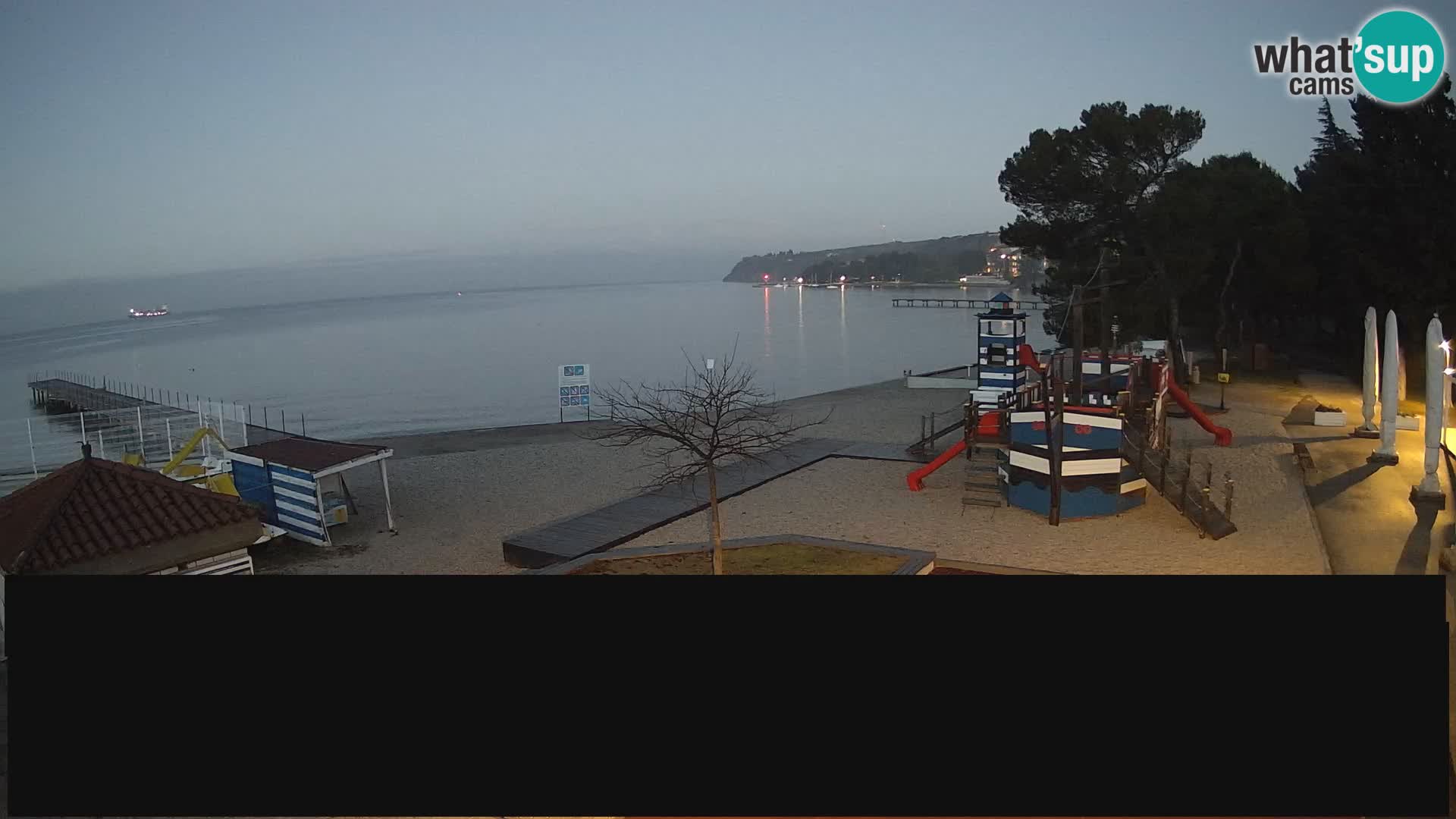 Web kamera uživo Ankaran – Adria Ankaran Hotel & Resort – Slovenija