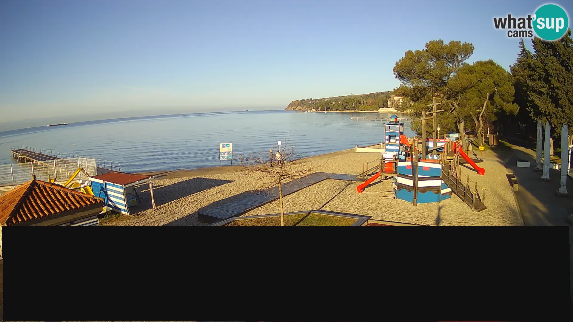 Live webcam Ankarano – Adria Ankaran Hotel & Resort – Slovenia