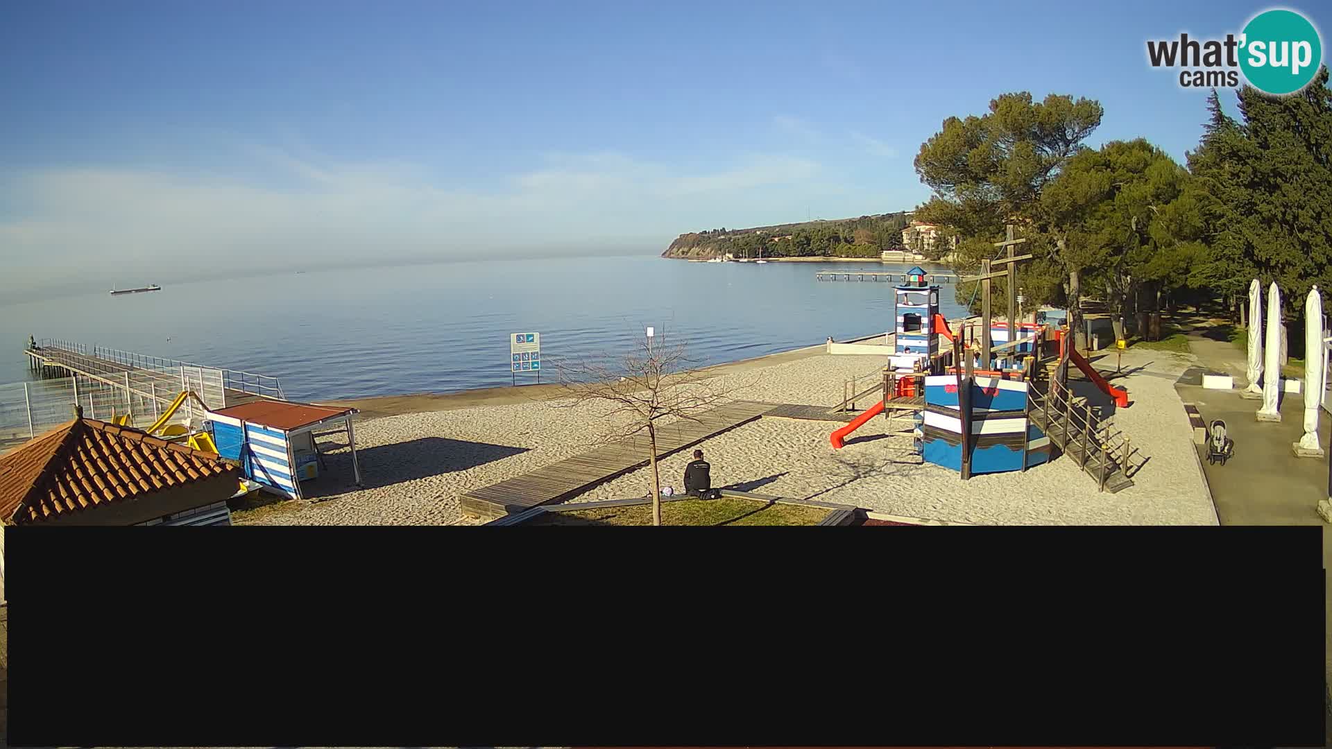 Live webcam Ankarano – Adria Ankaran Hotel & Resort – Slovenia