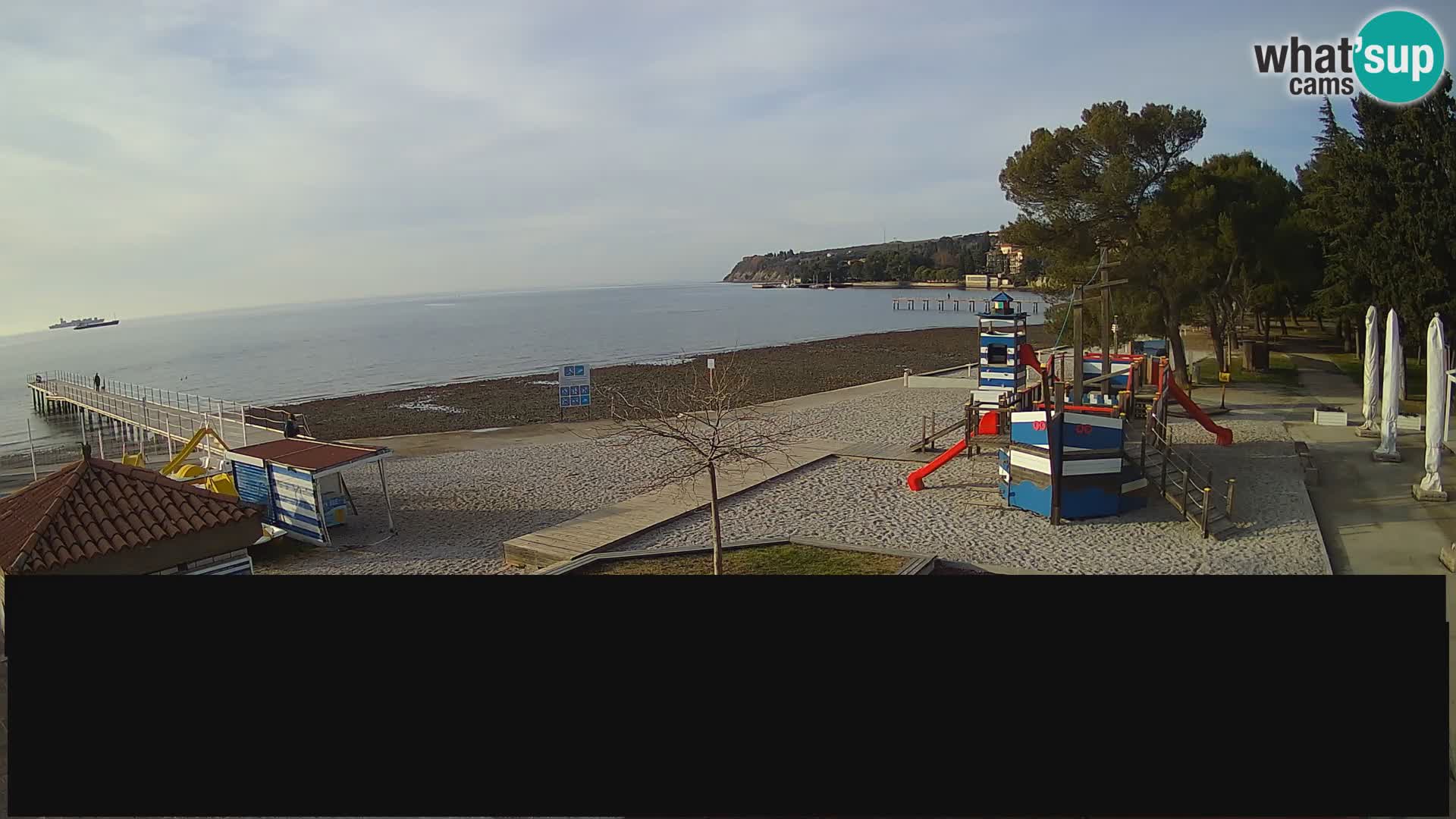 Cámara web en vivo Ankaran – Adria Ankaran Hotel & Resort – Eslovenia